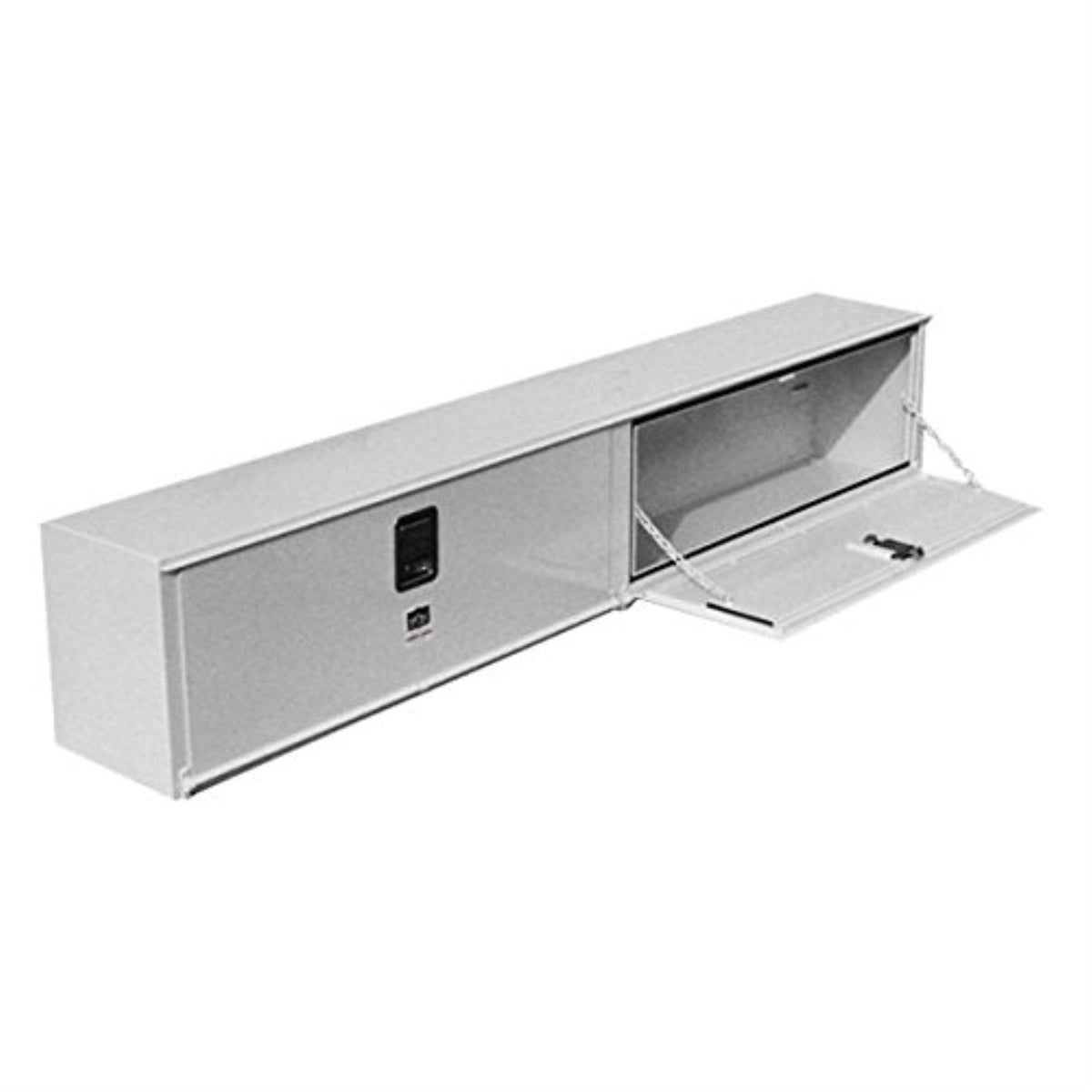 Rki Rkius96C 96 In. Steel Double Door Upper Side Box, White