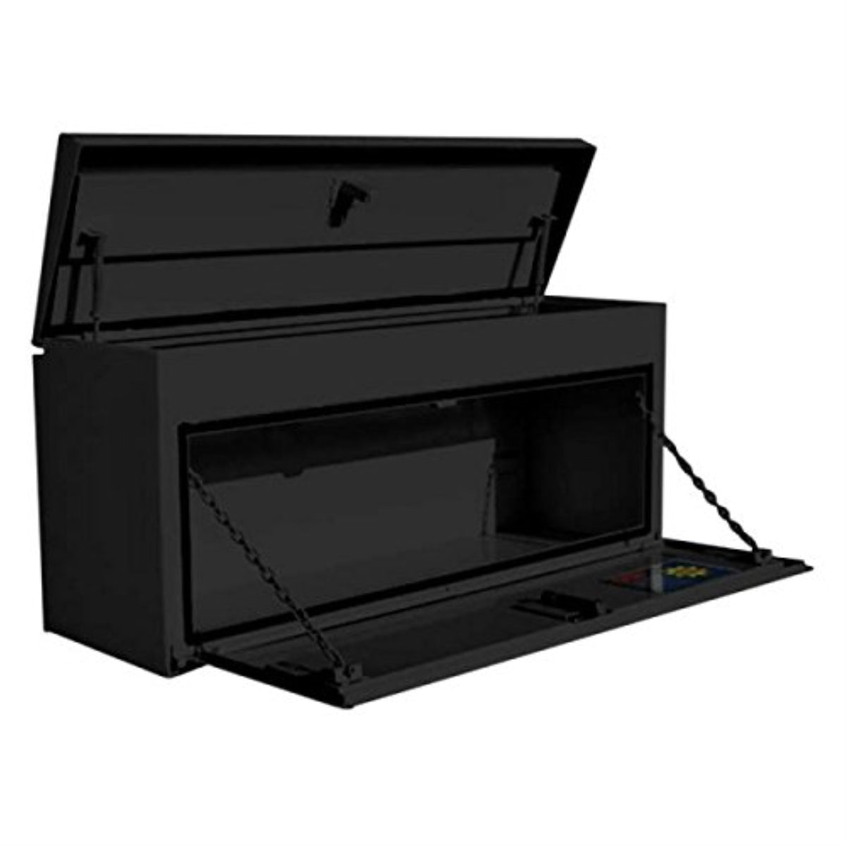 Rki Rkiust48Cb 48 In. Steel Upper Side Top Opening Box Black