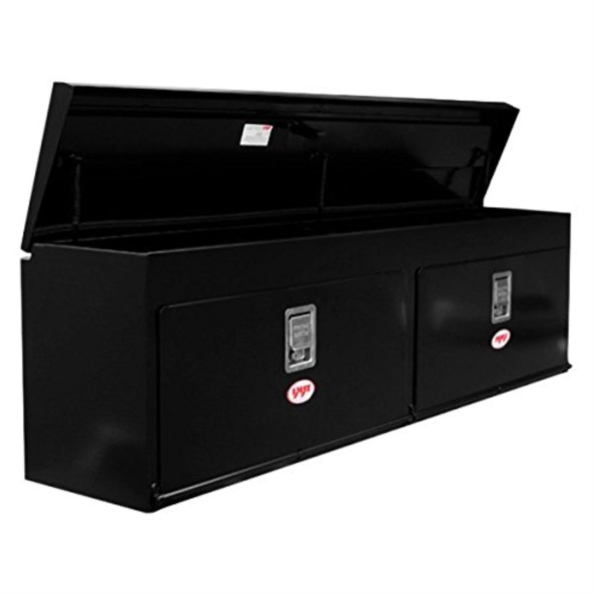 Rki Rkiust72Cb 72 In. Steel Upper Side Top Opening Box, Black