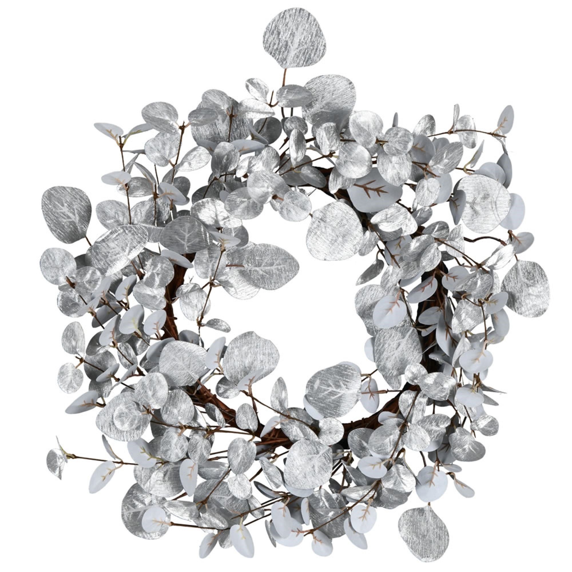 22” Silver Eucalyptus Wreath