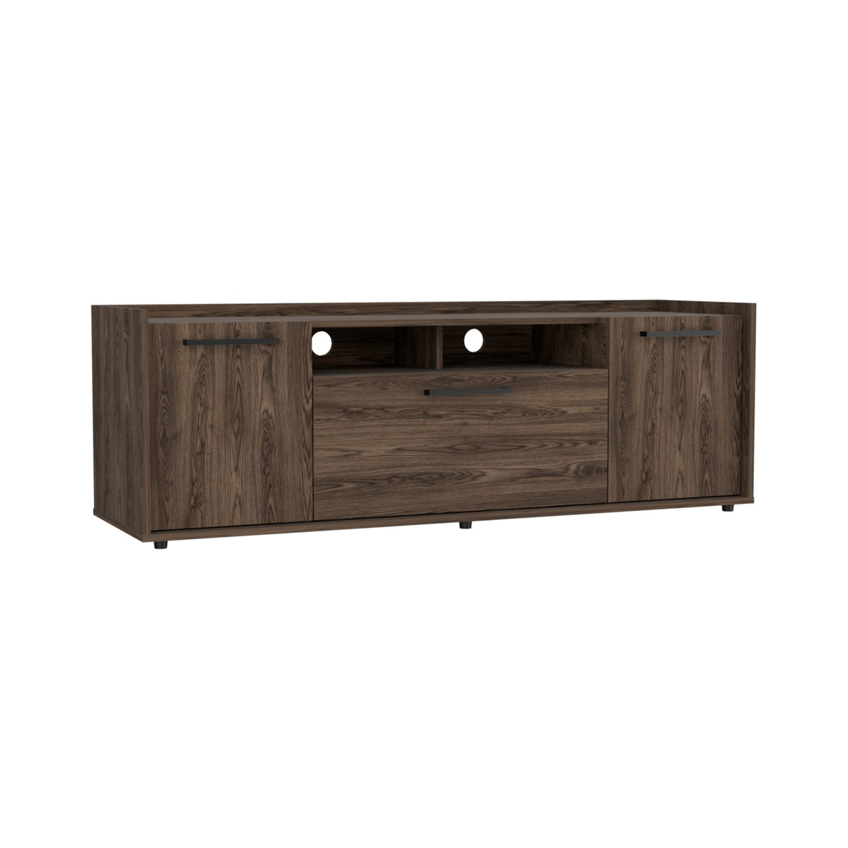 Lyon Tv Stand  -Living Room -Dark Walnut