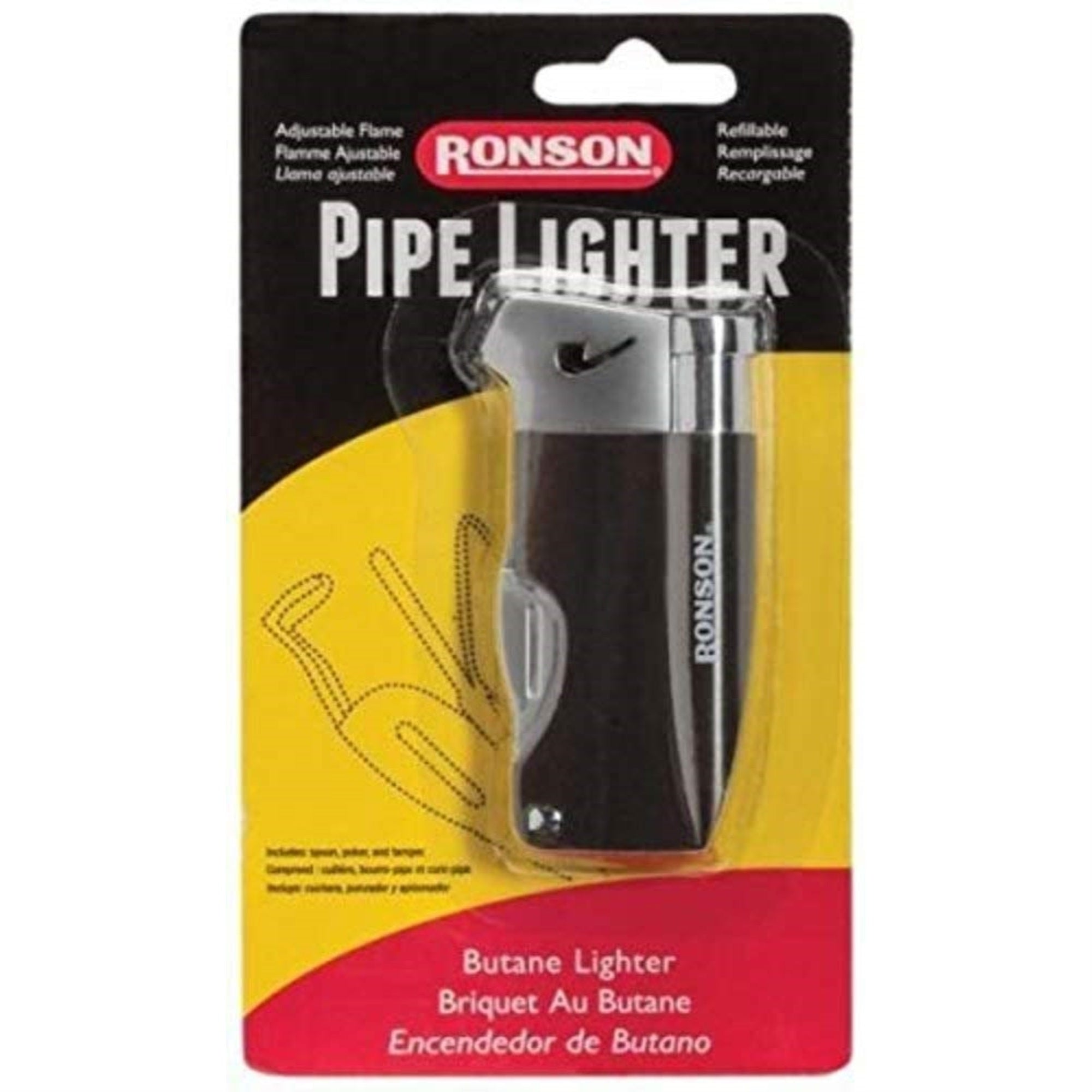 2023 Ronson Pipe Lighter Blister Card