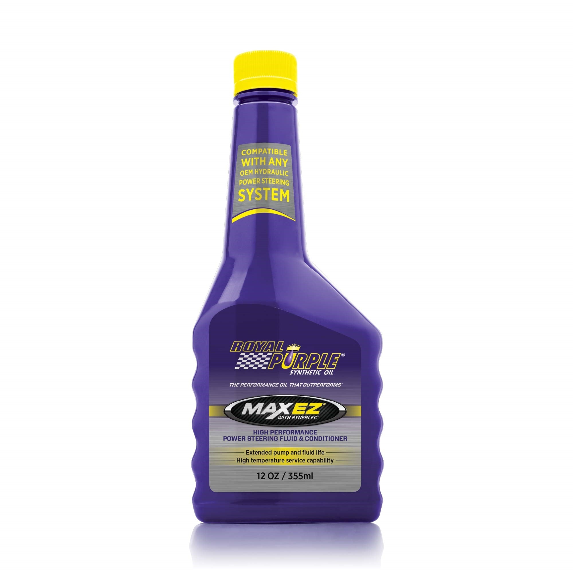 Royal Purple 12326 Max Ez High Performance Synthetic Power Steering Fluid - 12 Oz. (Case Of 12)