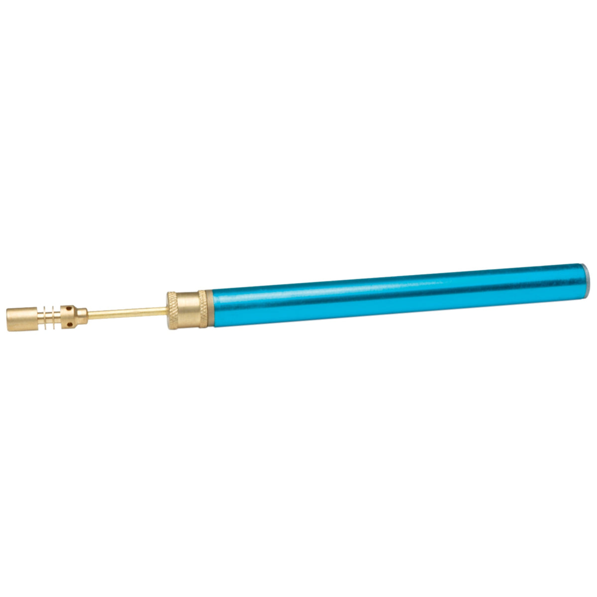 Roadpro Refillable Butane Pencil Torch 8-Inch Rp-1010 Mini Soldering Iron With Adjustable Flame Tip Blue