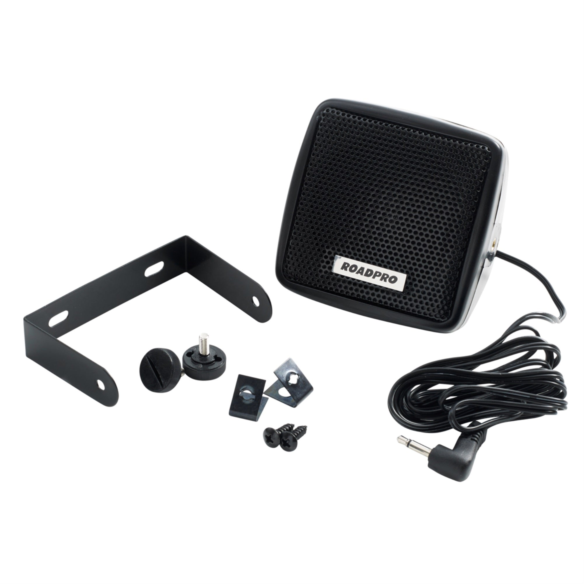Roadpro Rp-108C 2.75-Inch Cb Extension Speaker With Swivel Bracket 6-Foot Cord Black