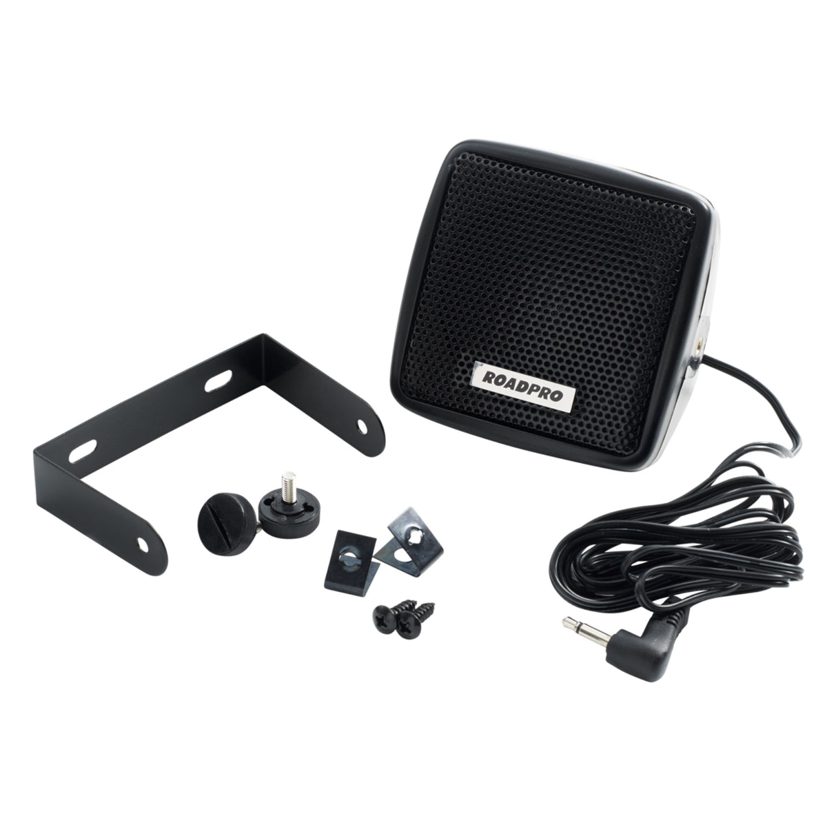 Roadpro Rp-108C 2.75-Inch Cb Extension Speaker With Swivel Bracket 6-Foot Cord Black