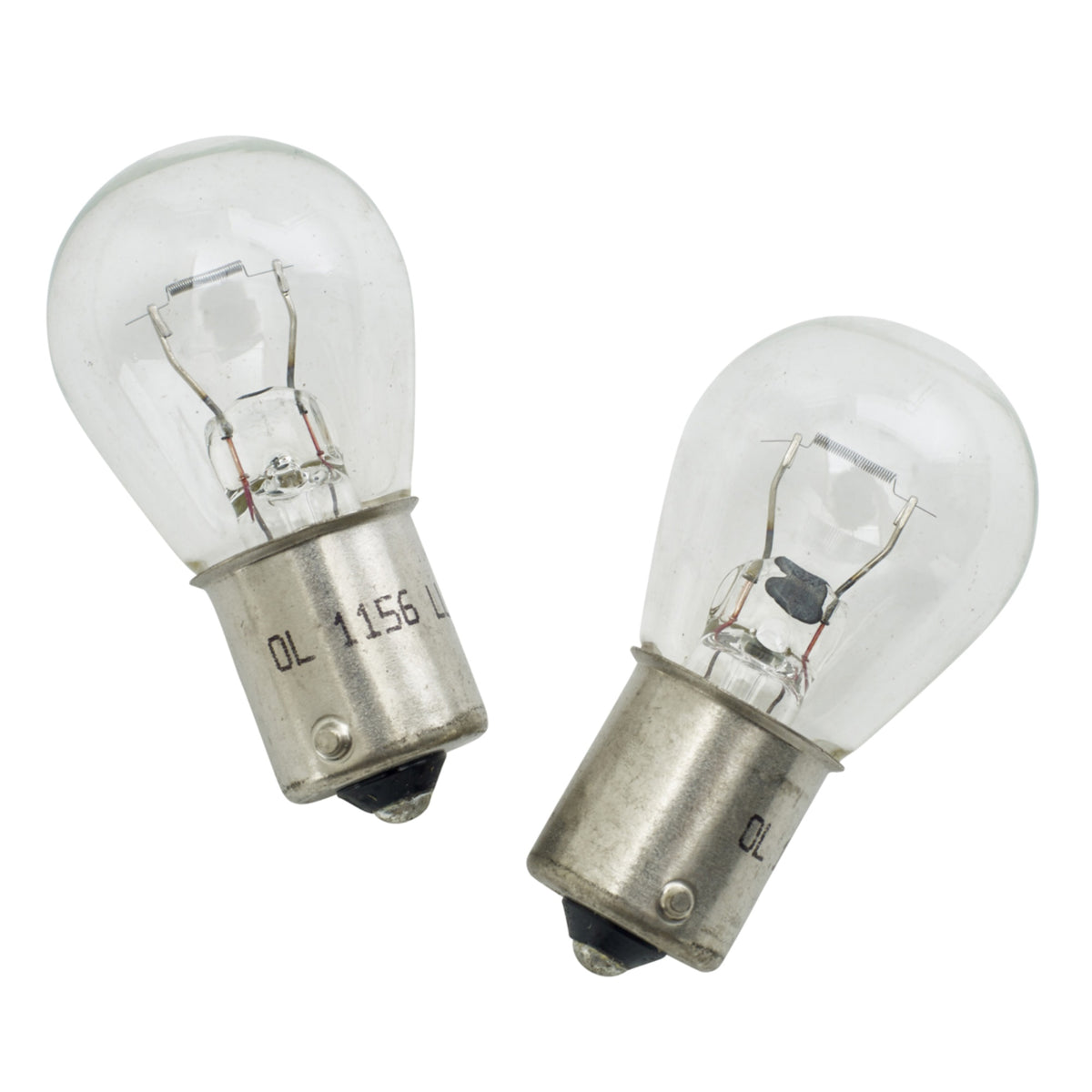 Roadpro 1156 Bulbs For Backup Lights Rp-1156Ll Car Truck Reverse Light Bulbs Long-Life Clear Mini Lights Value Pack Of 2 Bulbs