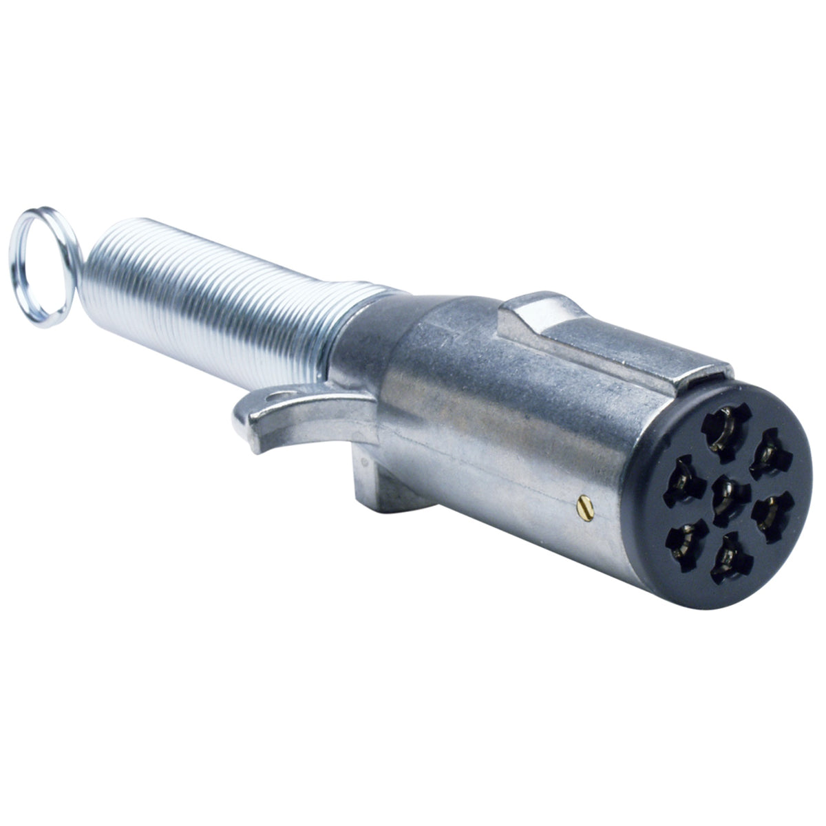 Elec Plug 7Pole Diecast Alum W.Guard