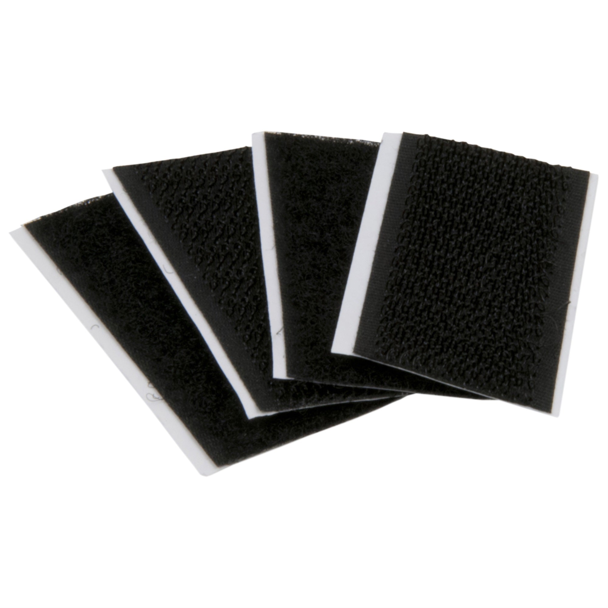 Roadpro Rp-2X1V Hook N Loop 2-Inch By 1-Inch Cb Mount Strong Self-Adhesive Fastener Mounting Tape For Home Office Auto-Black