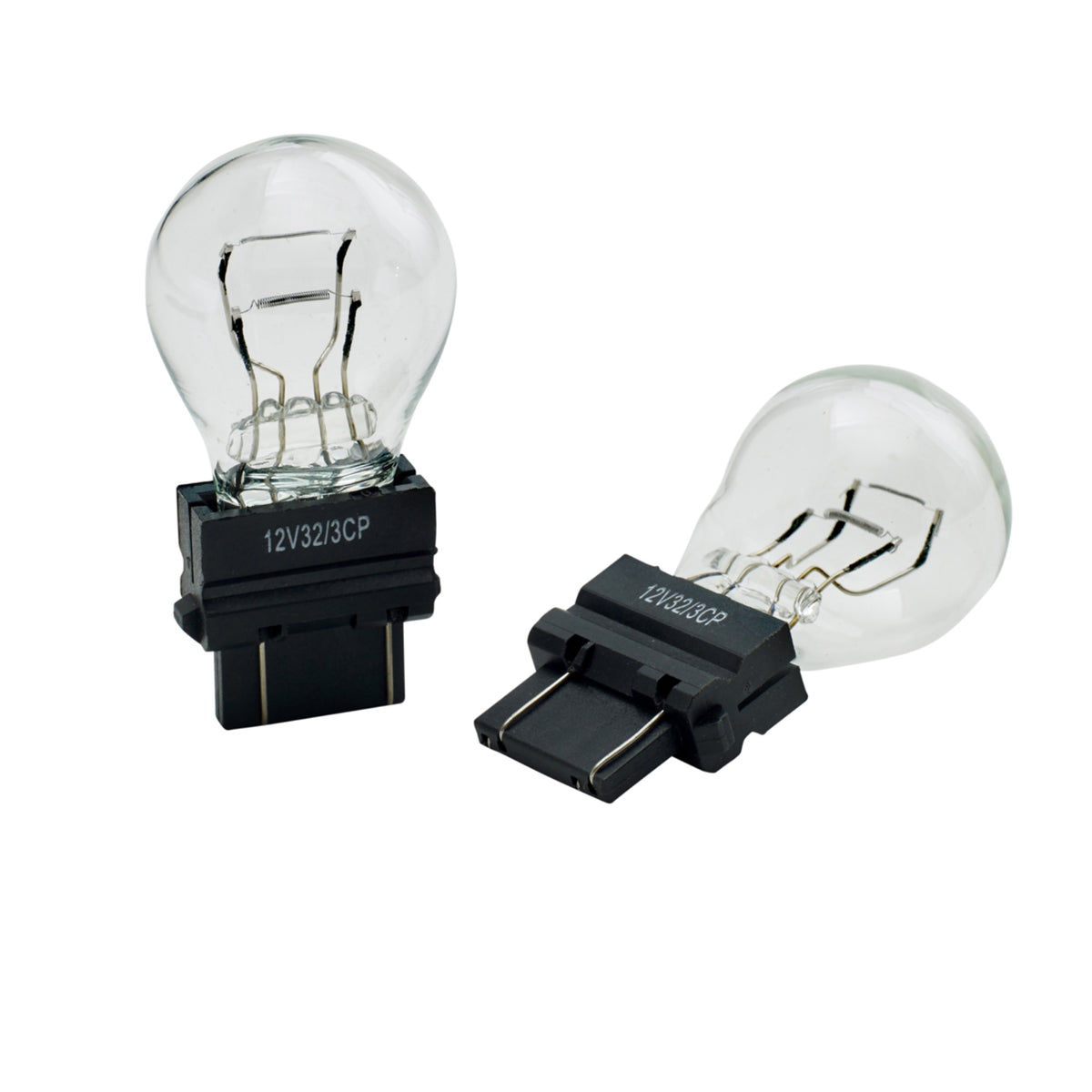 Roadpro Rp-3157 Miniature Auto Light Bulbs 3157 Replacement Tail Light Incandescent Bulbs 2 Pack White