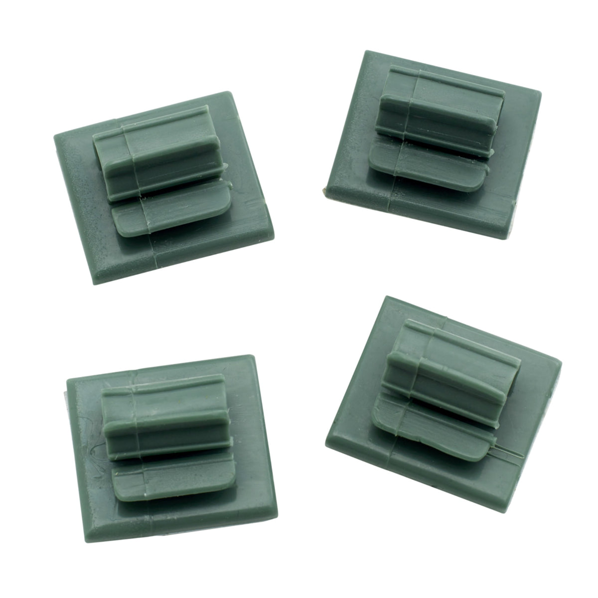 Wire Clips Self Adhesive Plastic 4Pk