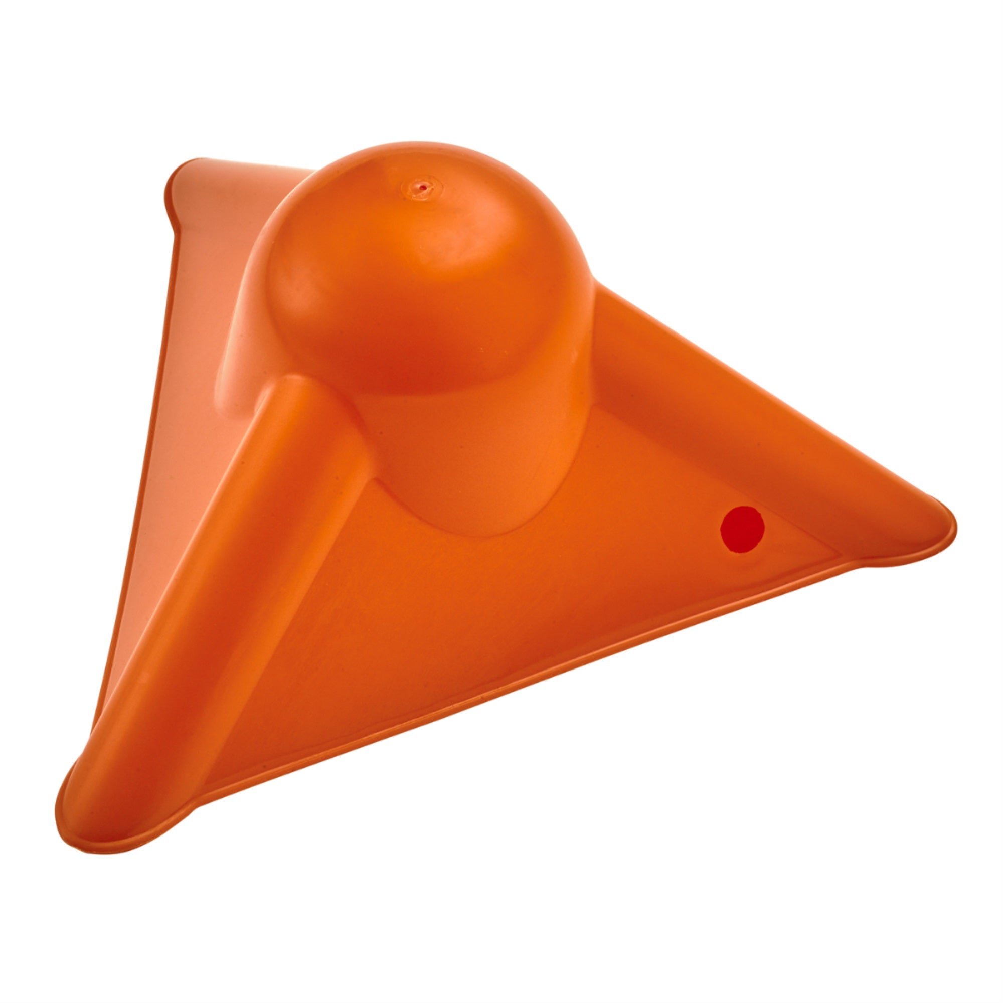 Cargo Control Tarp Protector Rpcp Rounded Plastic Corner Triangular Protector For Tarps Flatbed Trailer  - Orange