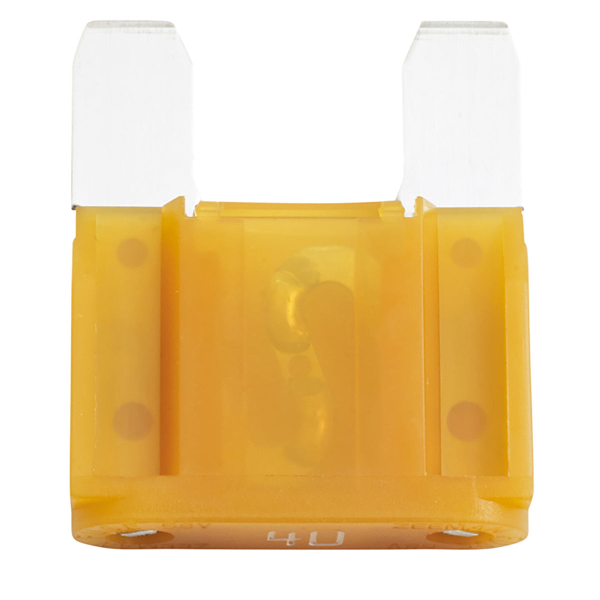 Roadpro Rpmaxi40 40 Amp Maxi Fuse Through-Hole Mount 40A Blade Fuse Truck Car Rv Boat-Orange