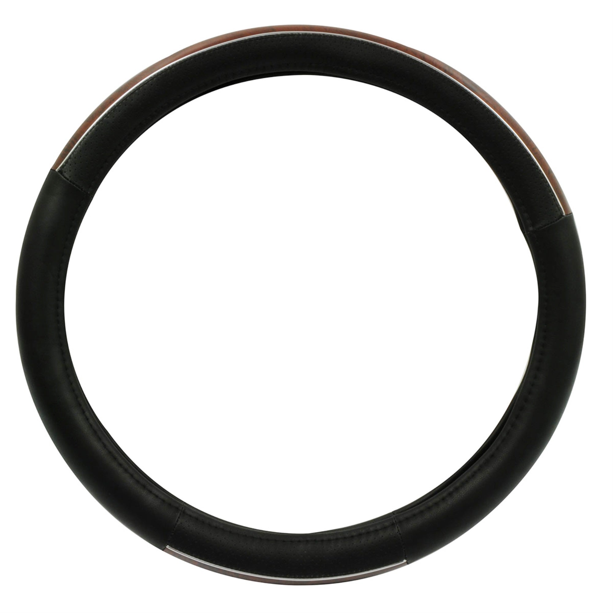 18 Inch Steering Wheel Cover  Black