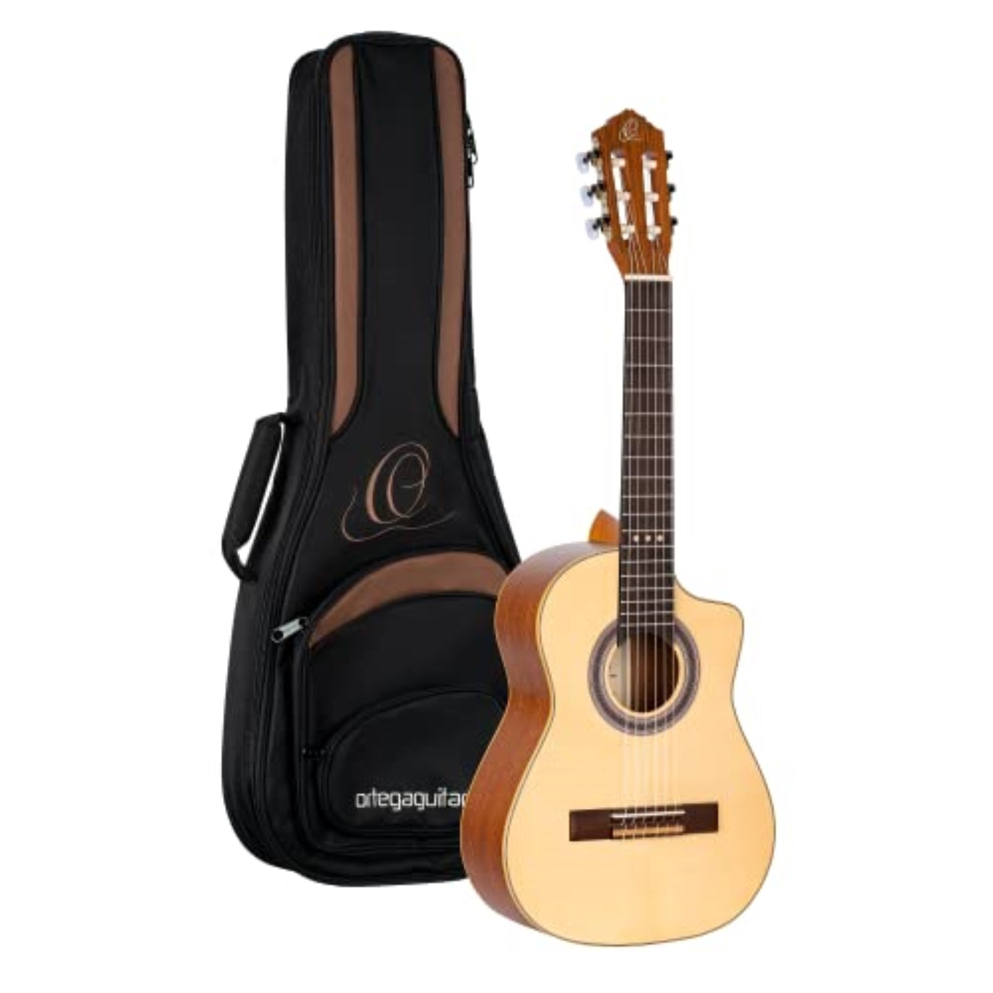 Requinto Series Pro Solid Top Nylon String Guitar with Bag