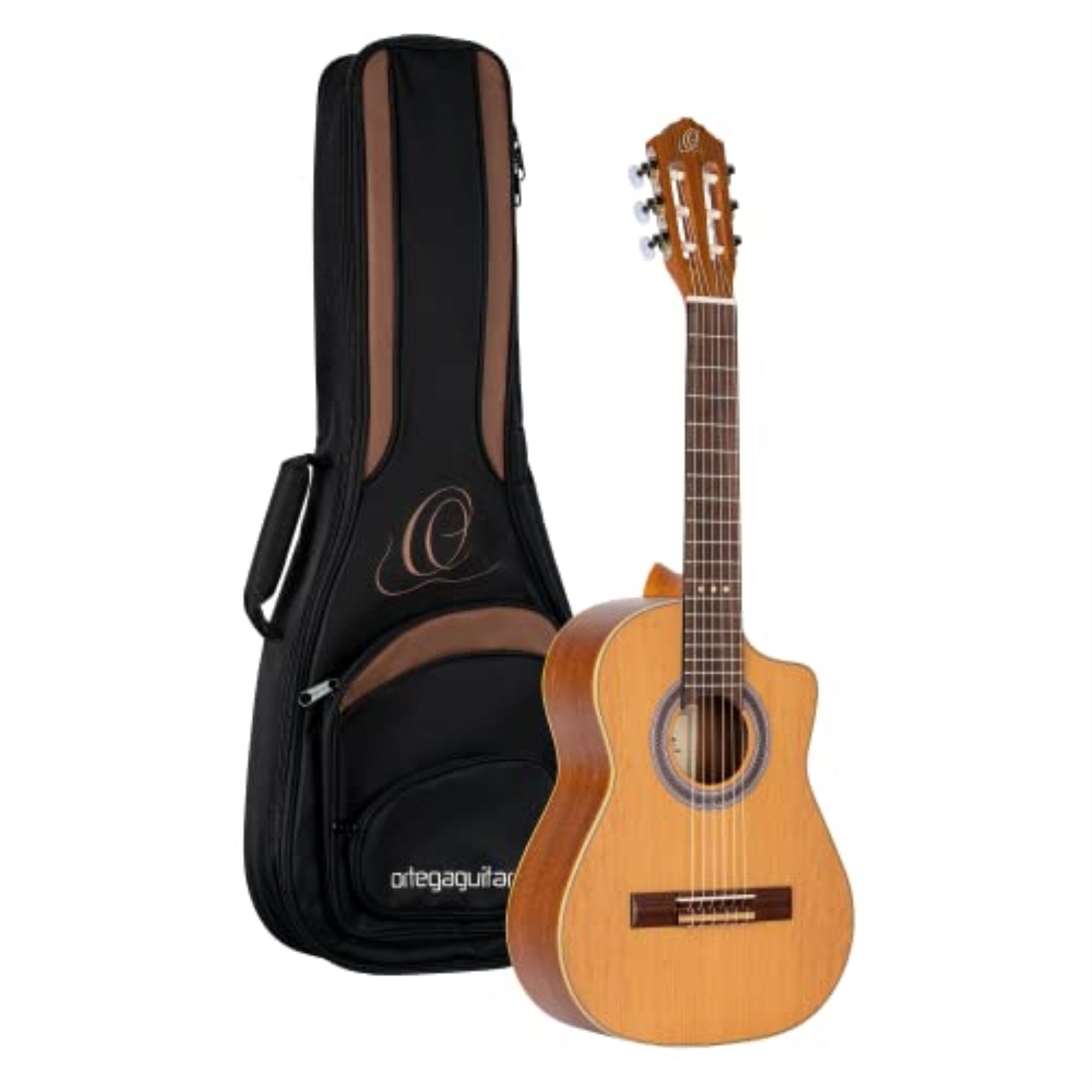 Requinto Series Pro Solid Top Nylon String Guitar with Bag