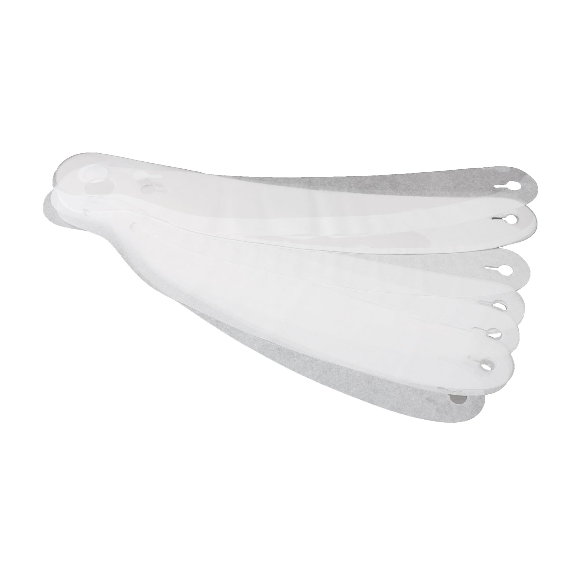 Racequip Clear Helmet Shield Tear-Offs For Pro Series 2Mm Pack Of 20 203213