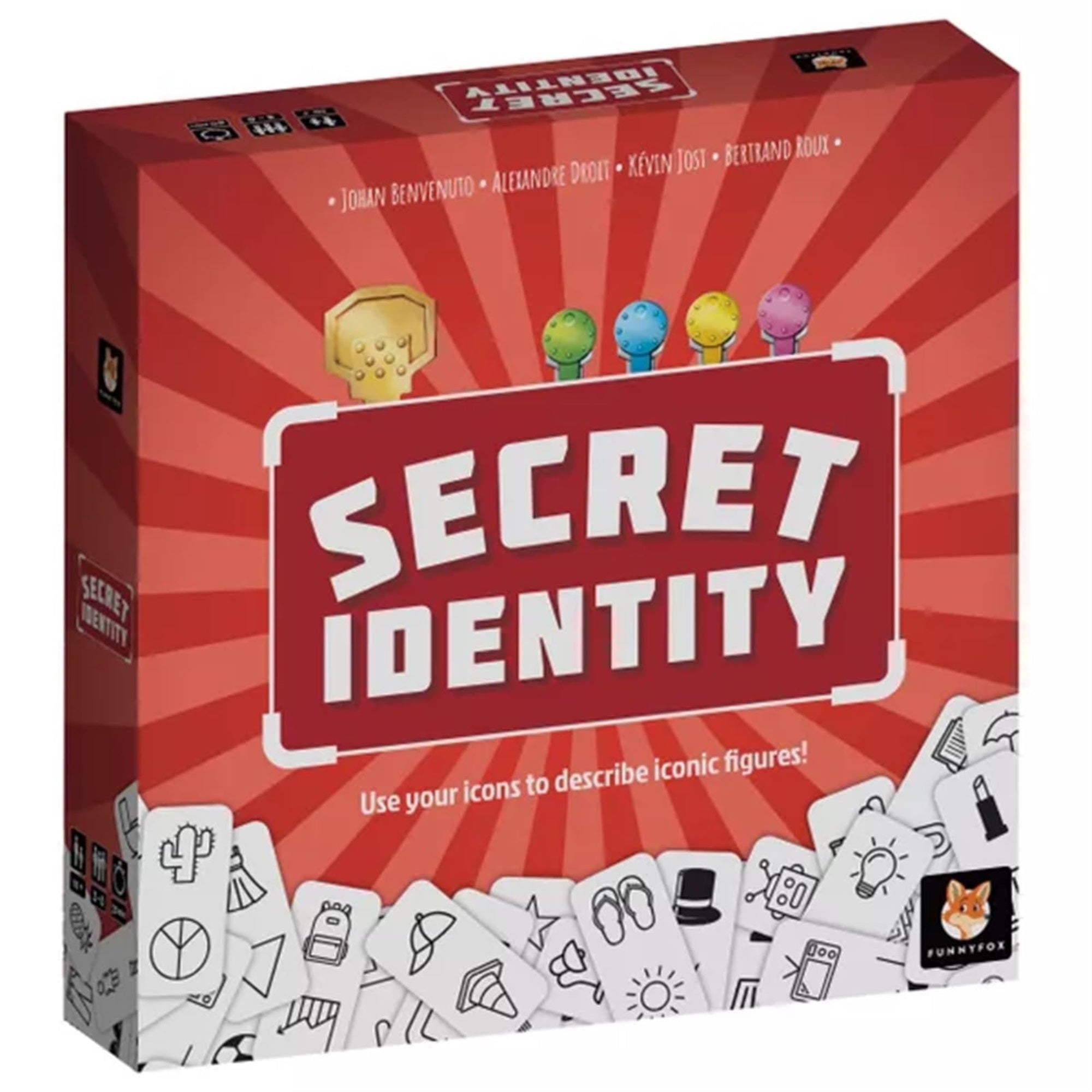 R&R Games Secret Identity, Party Games for Adults and Kids, Guessing Game, Perfect Party Game for Family Game Night