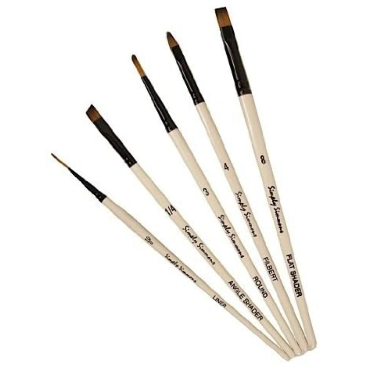 Robert Simmons Simply Simmons Value Brush Sets Go To Set Set Of 5
