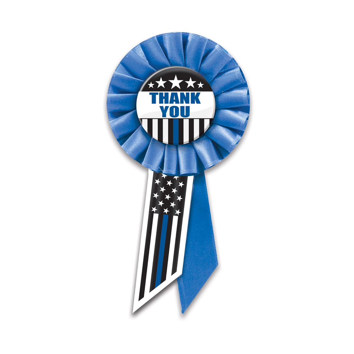 Thank You Law Enforcement Rosette, (Pack Of 6)