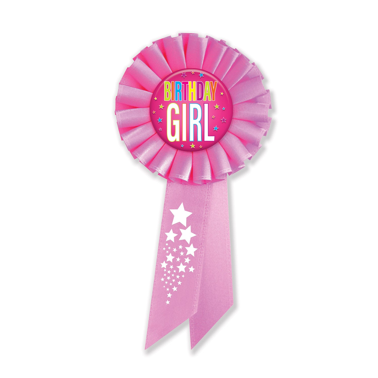 Birthday Girl Rosette, (Pack of 6)