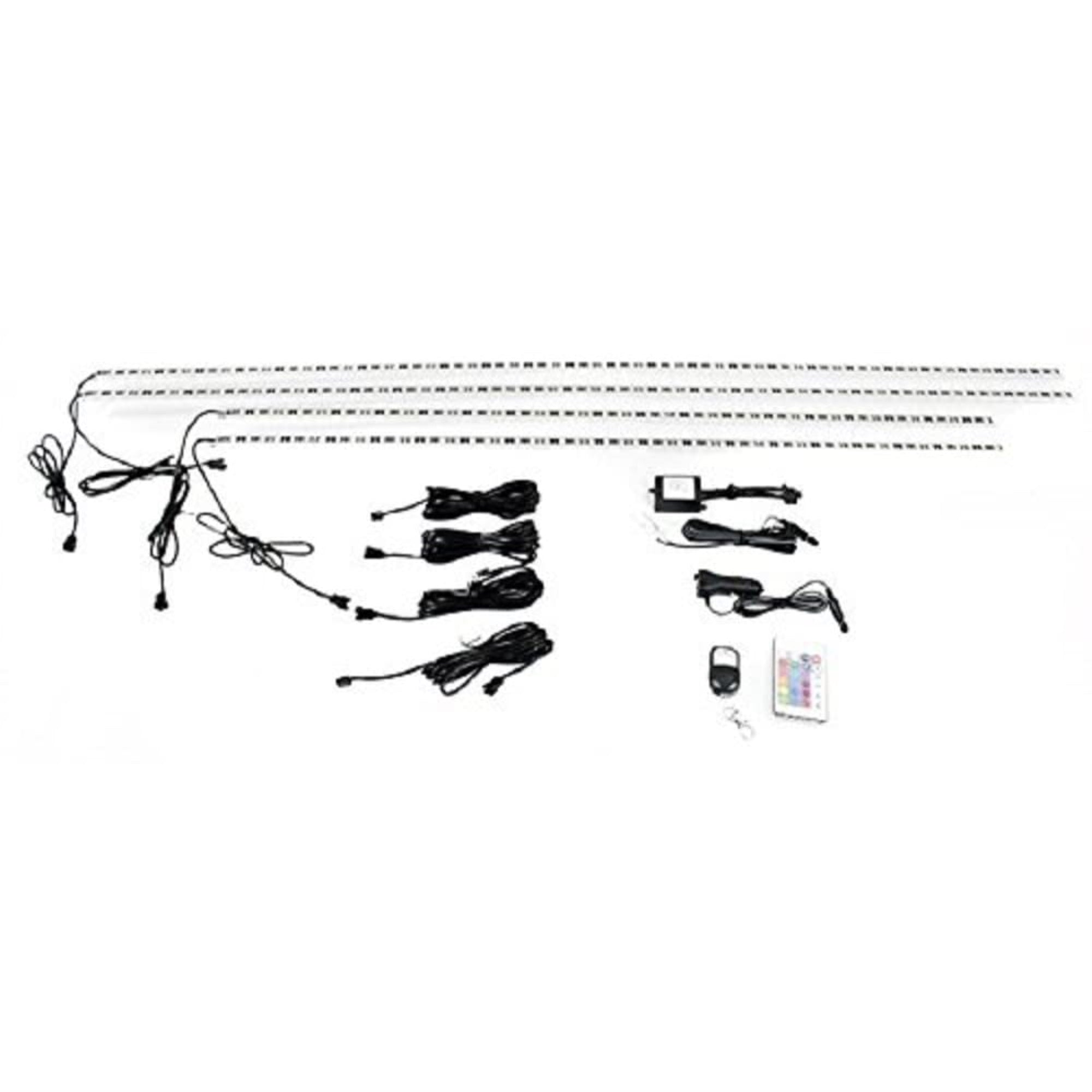 Race Sport Rsukit Adaptive Rgb Led Underbody Kit, Multi-Color