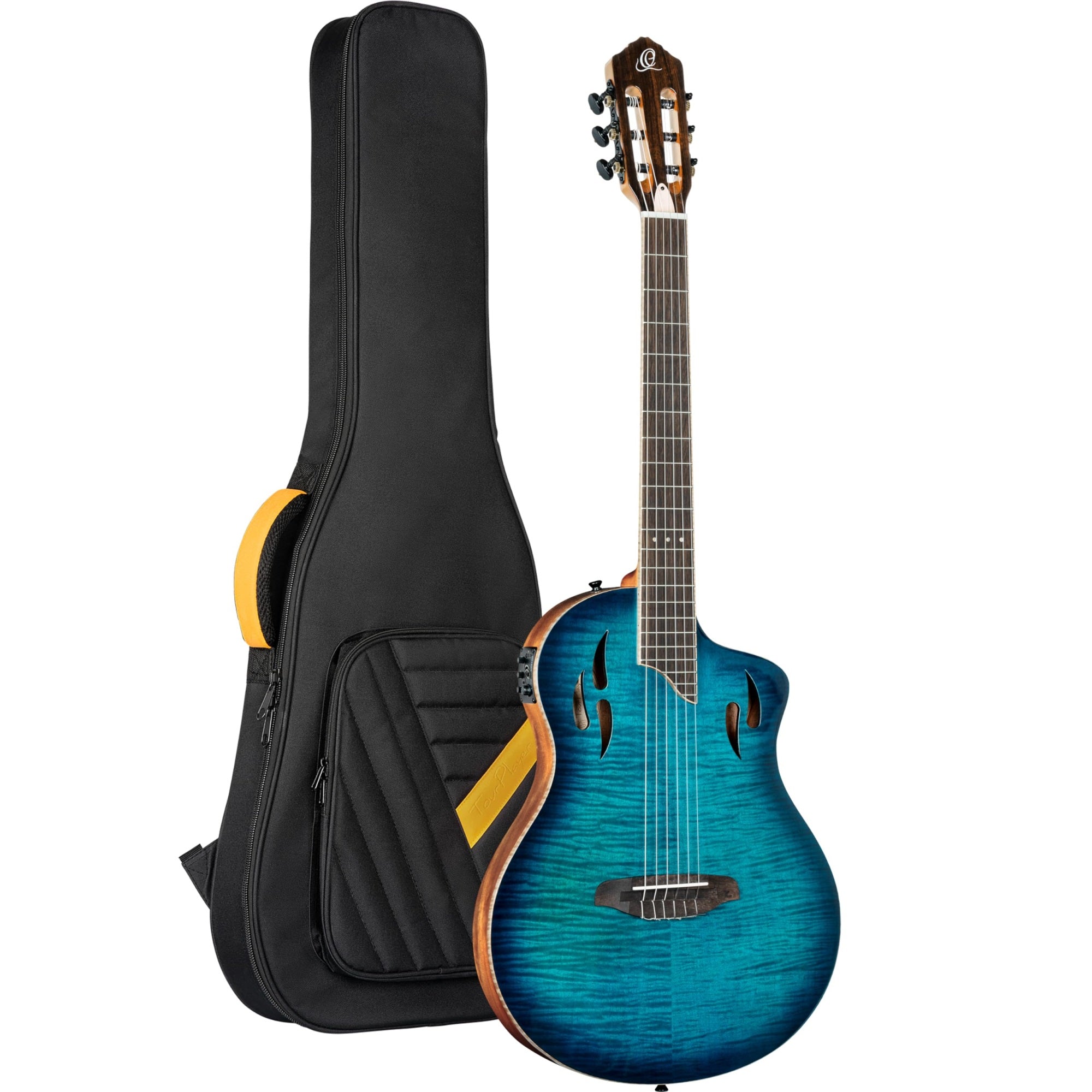 TourPlayer Series  Thinline Crossover Electric Nylon Guitar w/Bag
