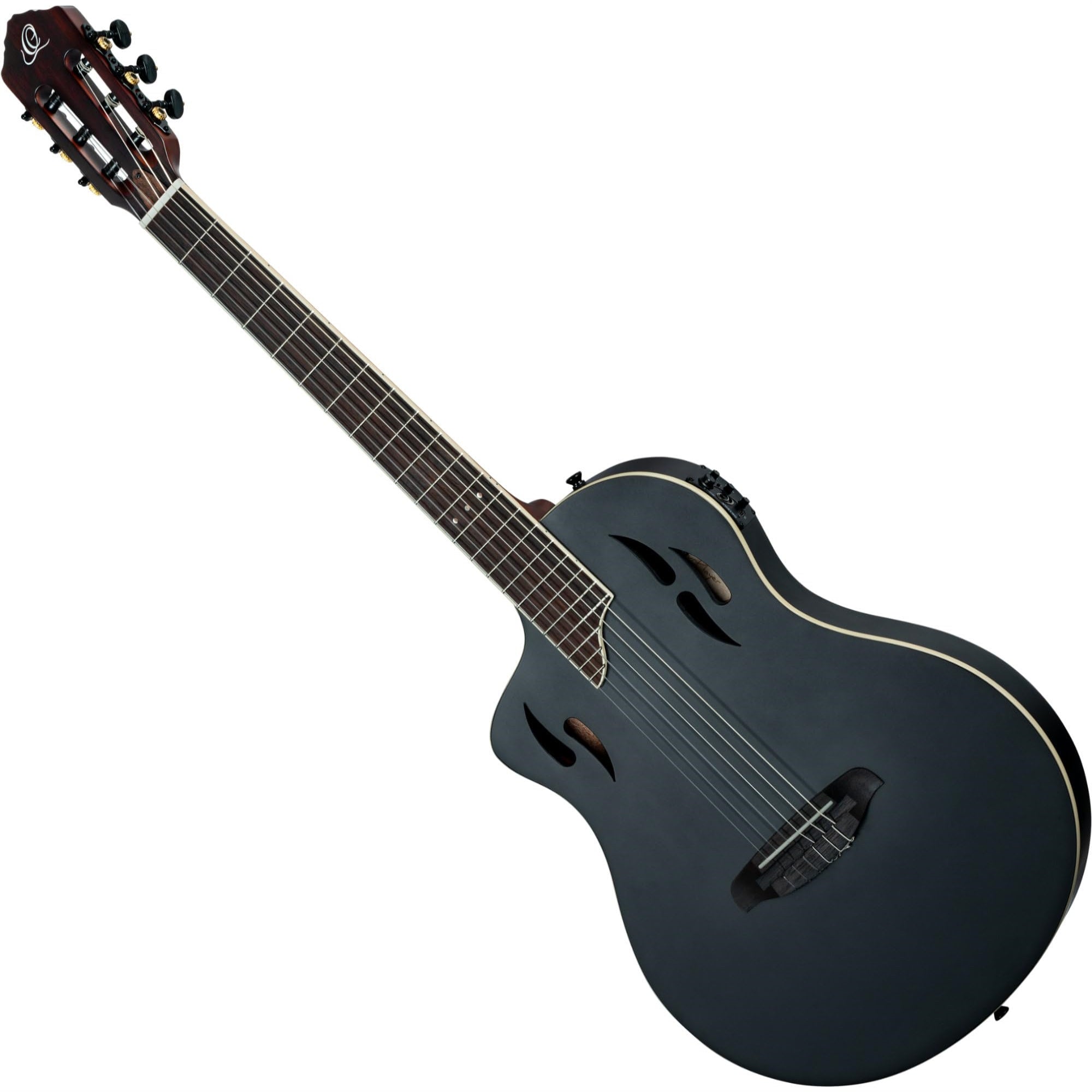 TourPlayer Series Left-Handed Thinline Crossover Electric Nylon Guitar w/Bag