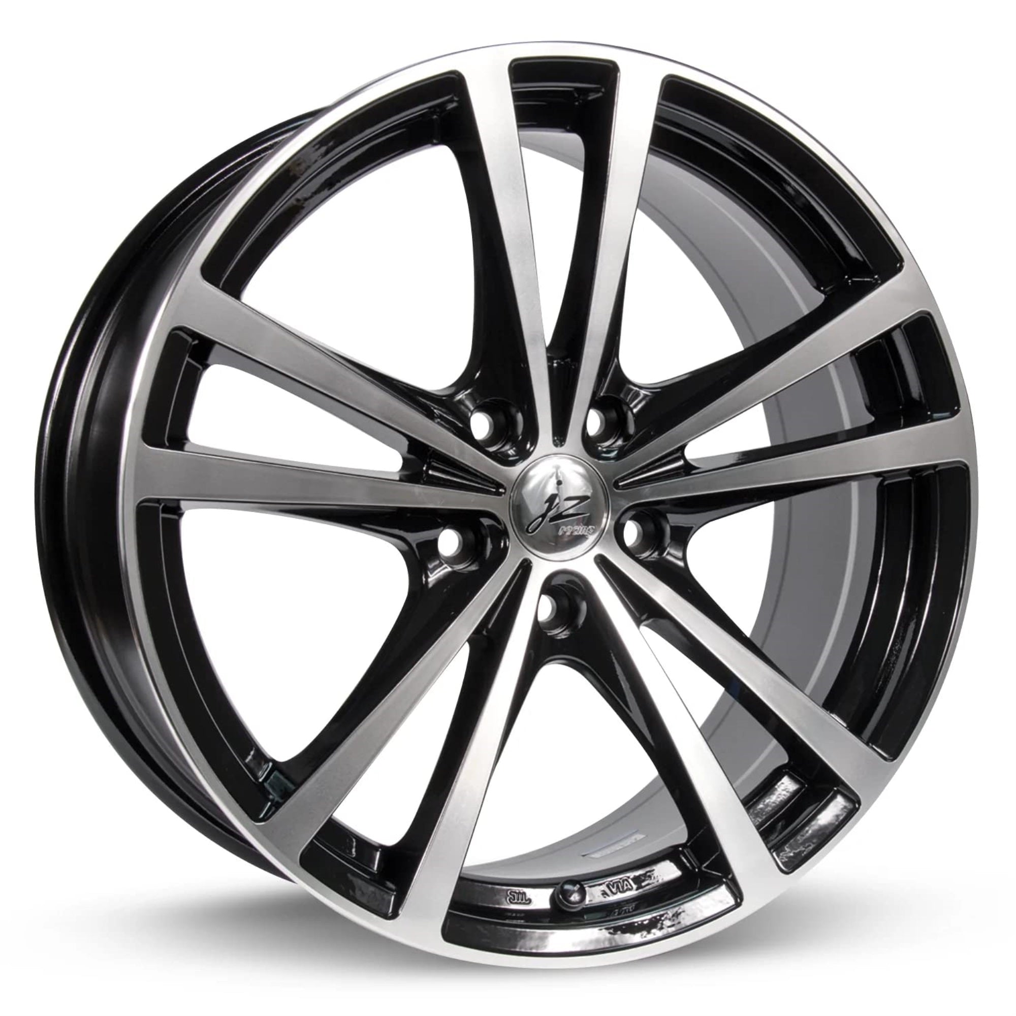 Force, 15 X 6.5, 4 X 100, 42, 73.1, Black Machined 081222