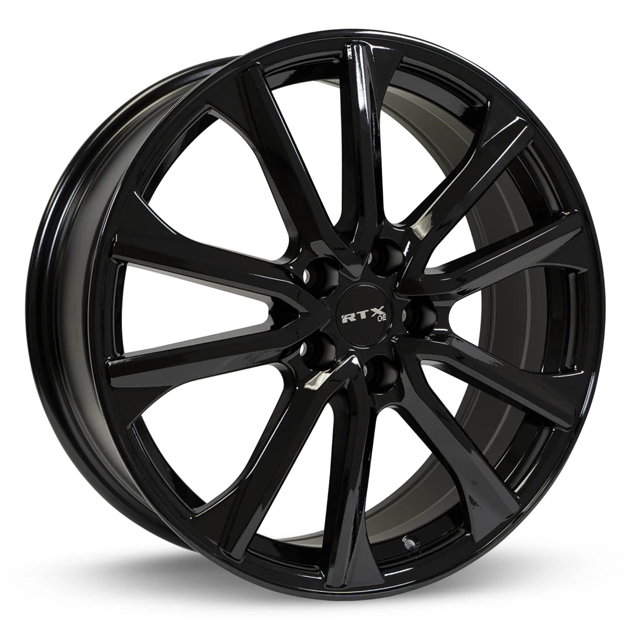 Rtx Arai Custom Wheel - 17X7, 42 Offset, 5X114.3 Bolt Pattern, 67.1Mm Hub - Gloss Black Rim