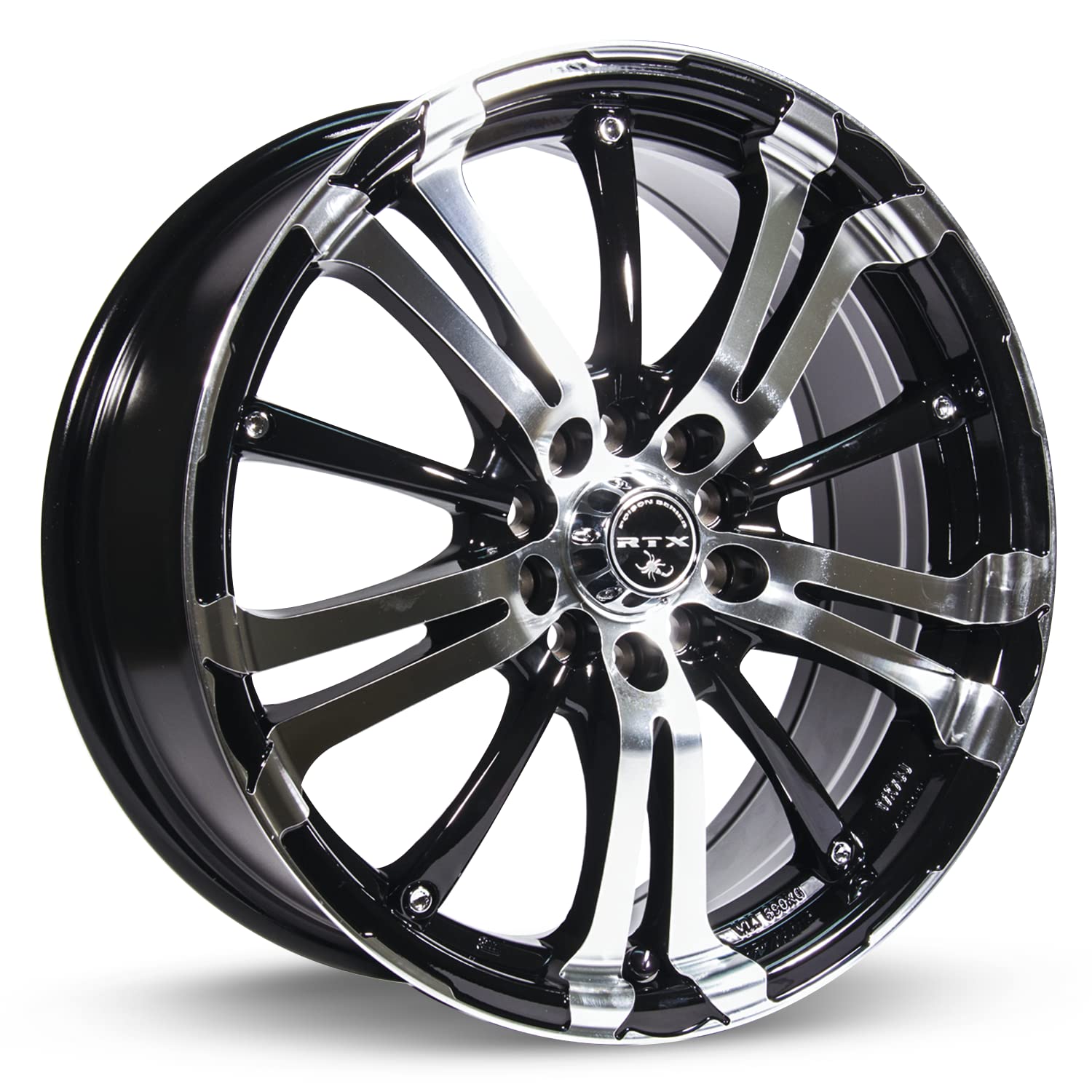Arsenic 16X7 5100/114.3 40P C73.1 Black Machined