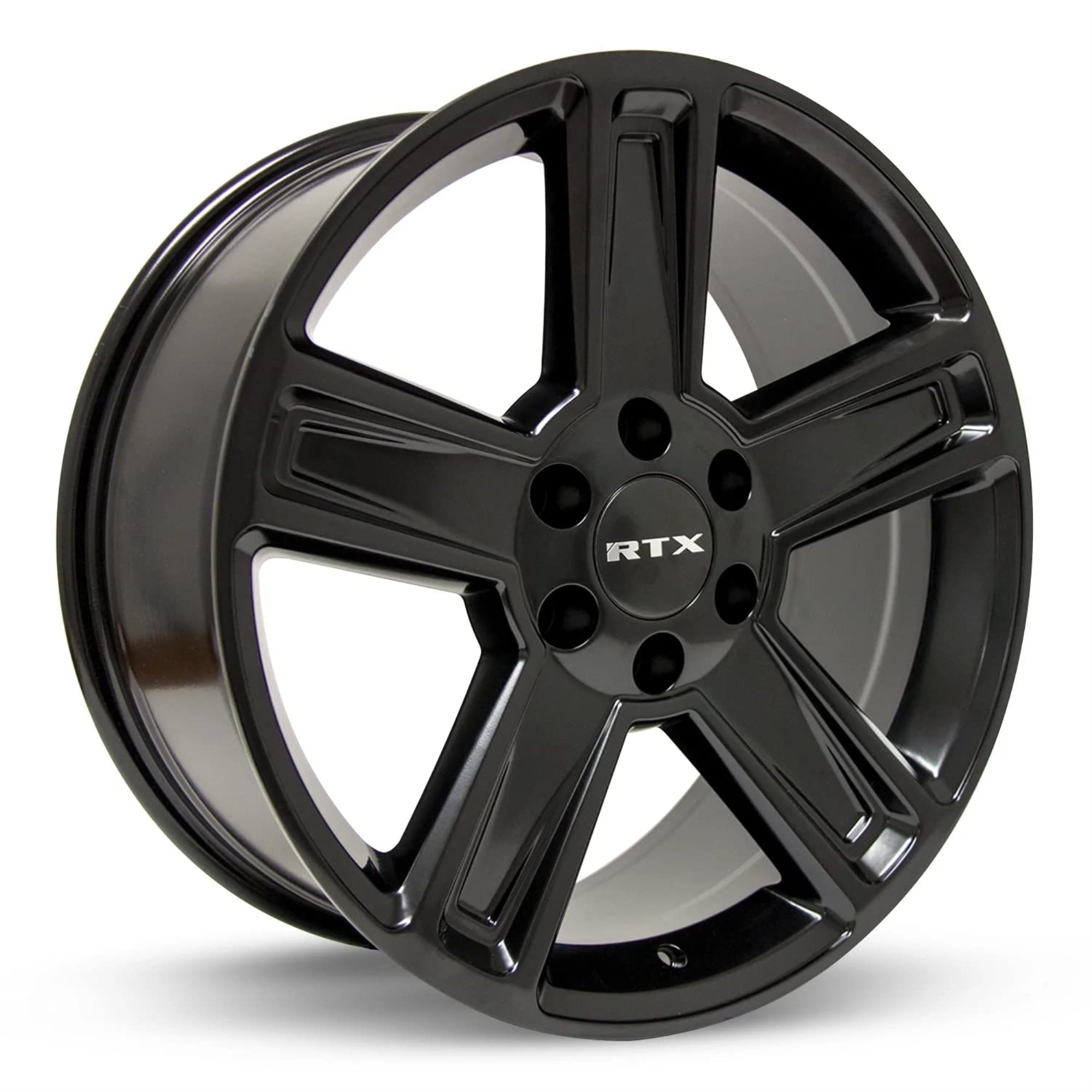 Rtx Glacier Custom Wheel - 18X8, 35 Offset, 6X120.65 Bolt Pattern, 67.1Mm Hub - Satin Black Rim