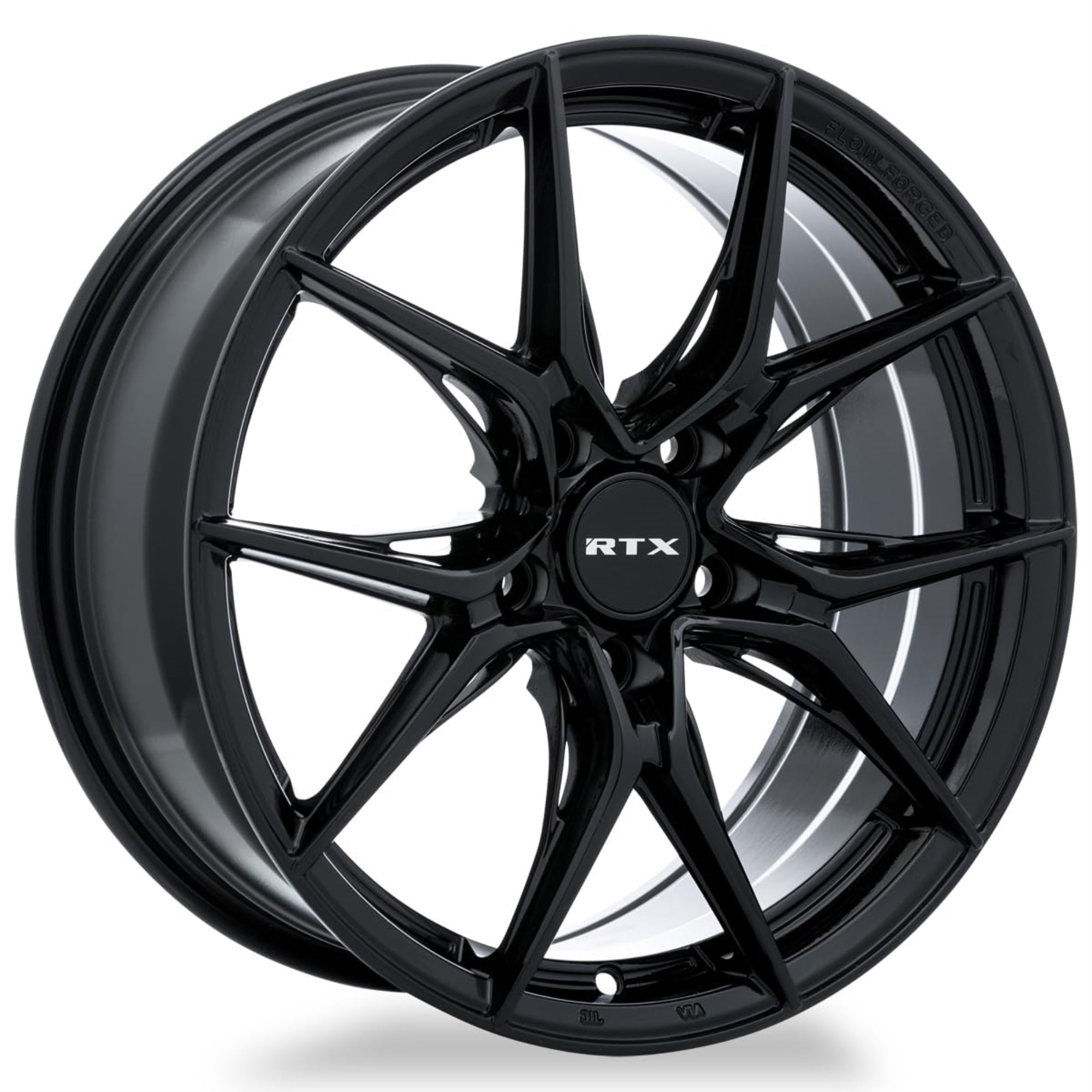 Rtx (Rtx)  082841  Slick  Gloss Black  17X7.5 5X114.3 Et42 Cb73.1