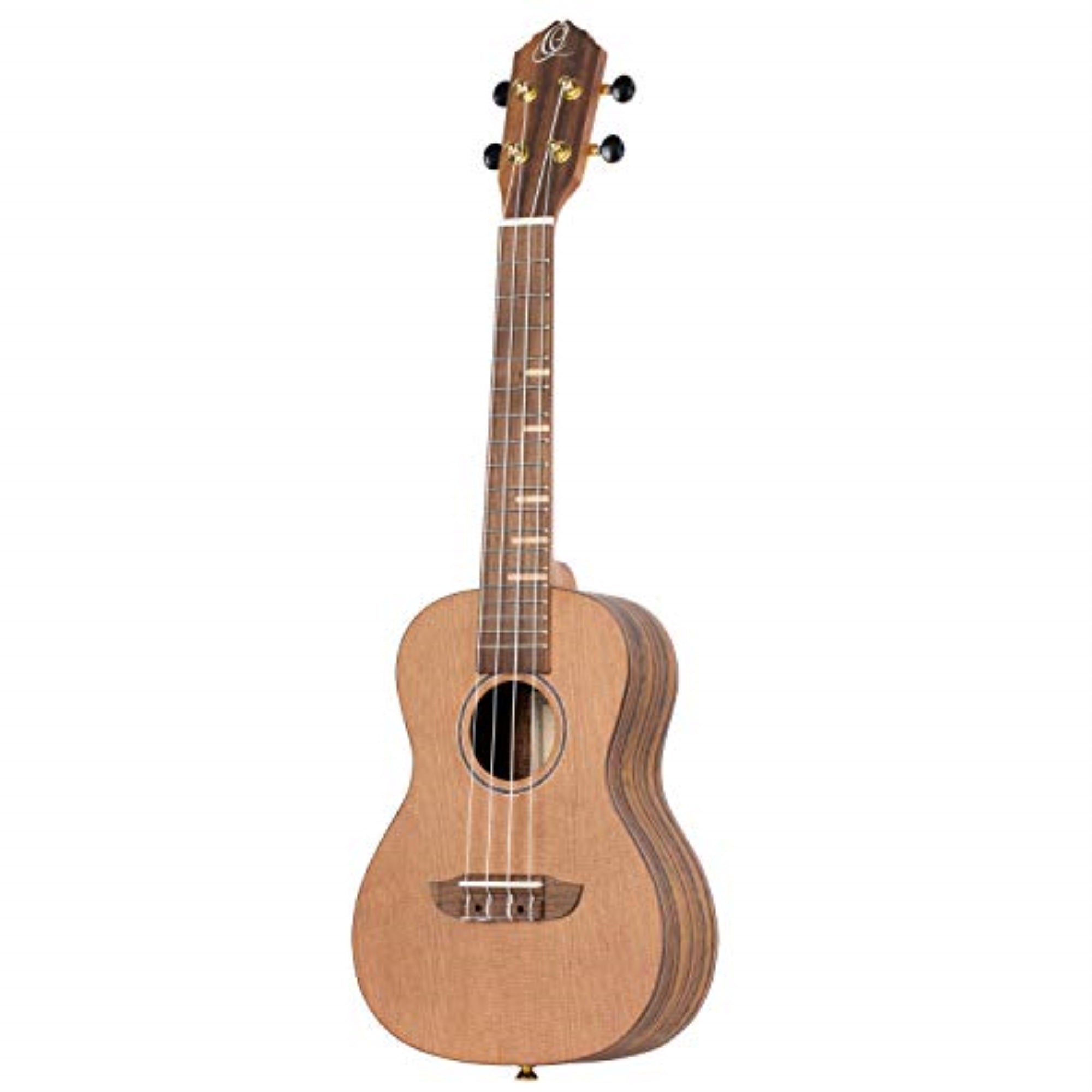 Timber Series Solid Top Left-Handed Concert Ukulele with Bag
