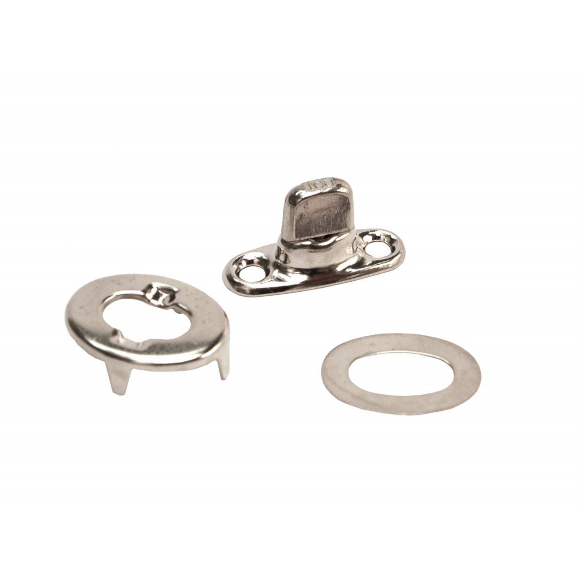 Rv Designer A308, Window Covering Hardware, Turn Buttons With Screws, Silver, 4 Per Pack, Regular