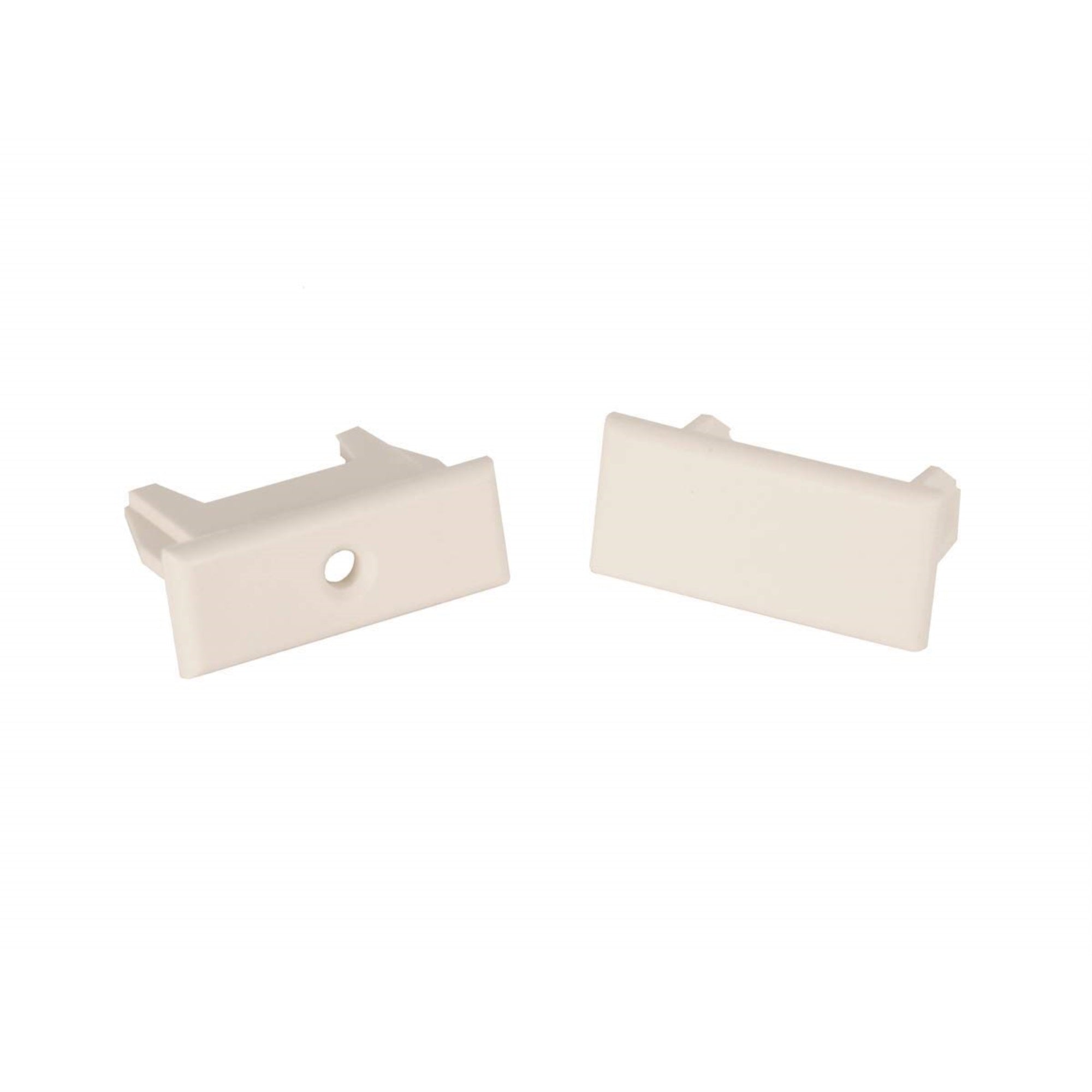 Rv Designer A320, Window Covering Hardware, Pleated Shade Rail Ends, 2 Per Pack, Oyster