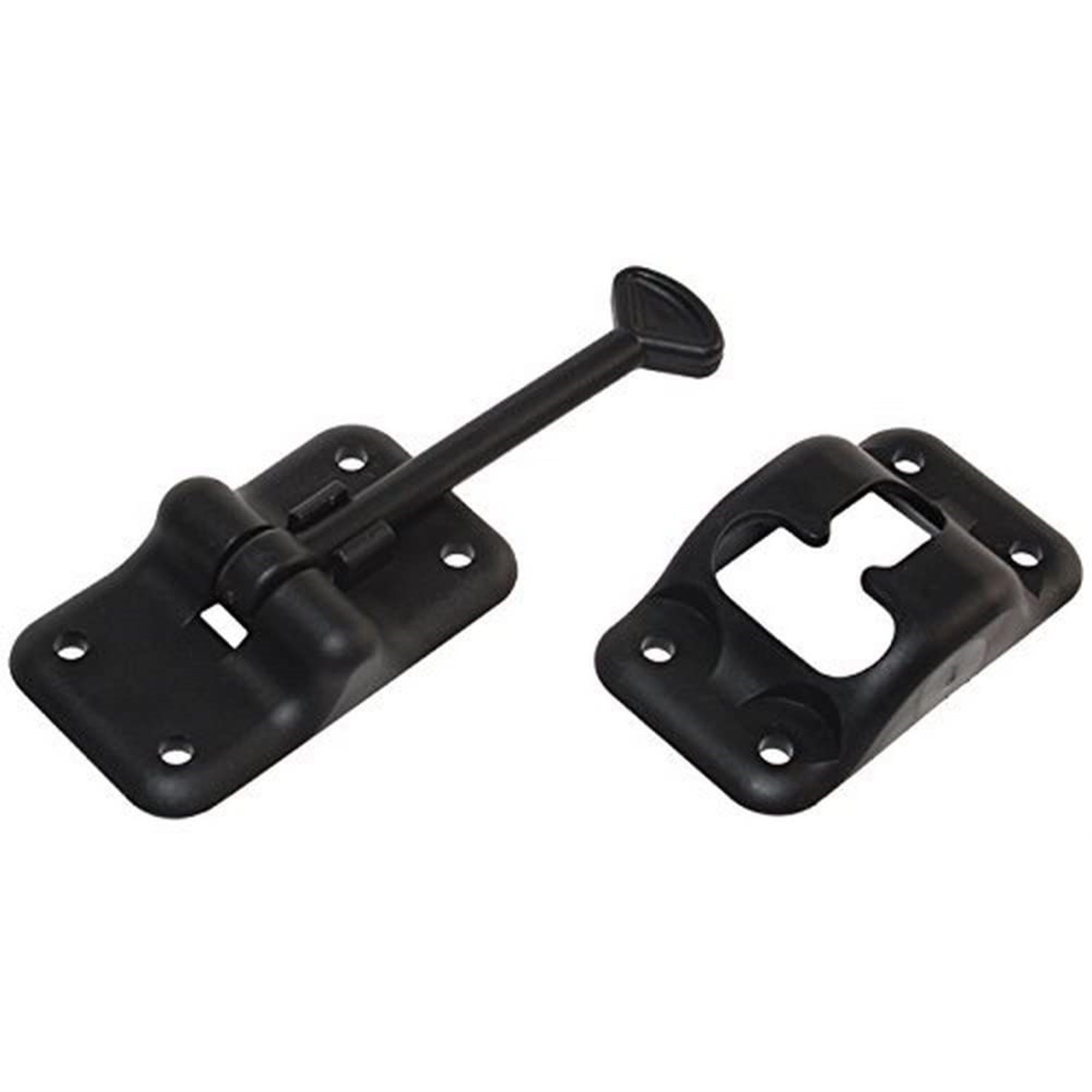 Rv Designer E232, Plastic Door Holder, T Style, 3-1/2 Inch, Black, Entry Door Hardware