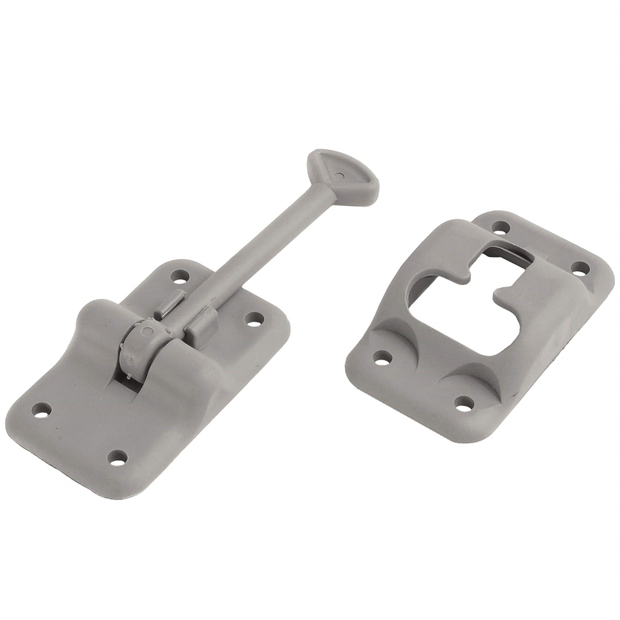 Rv Designer E234, Plastic Door Holder, T Style, 3-1/2 Inch, Grey, Entry Door Hardware