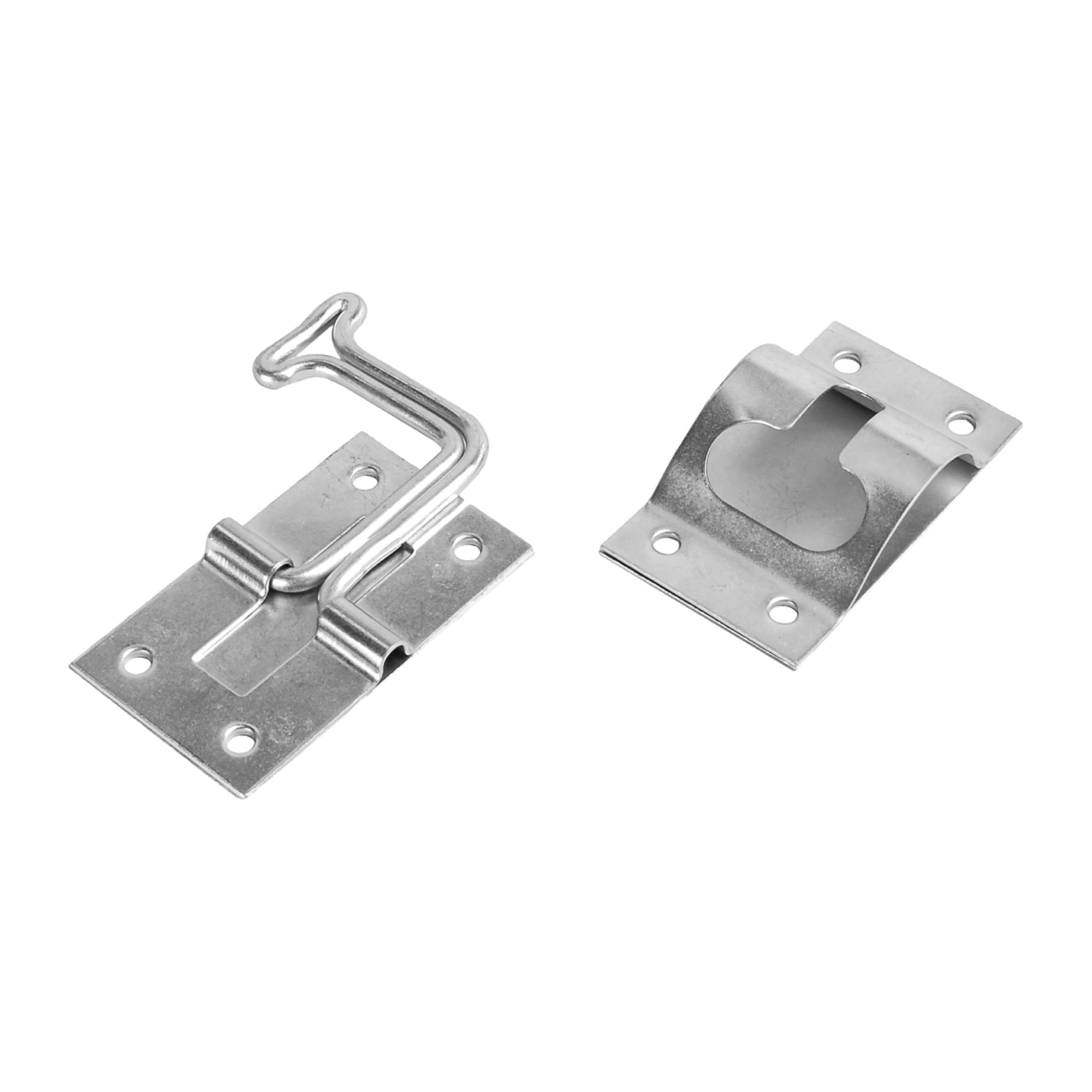 Rv Designer E273 Zinc T-Style Entry Door Holder - Angled 90 , Silver , 6 Inch