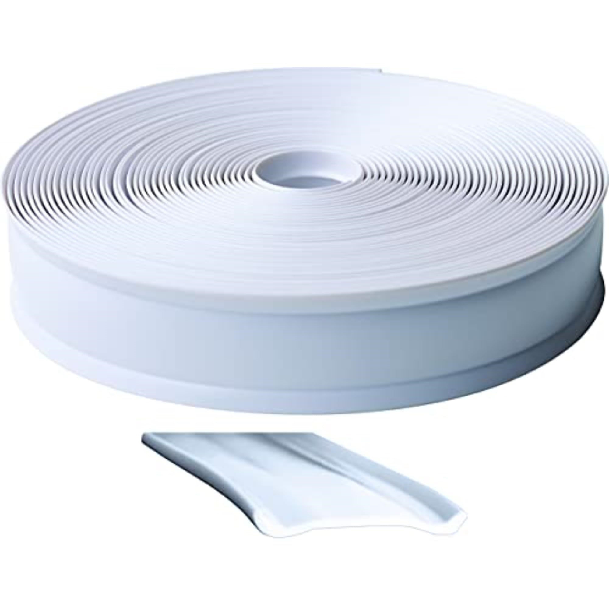 Rv Designer E321, Standard Vinyl Insert Trim, 1 Inch Wide, 25 Foot Roll, White
