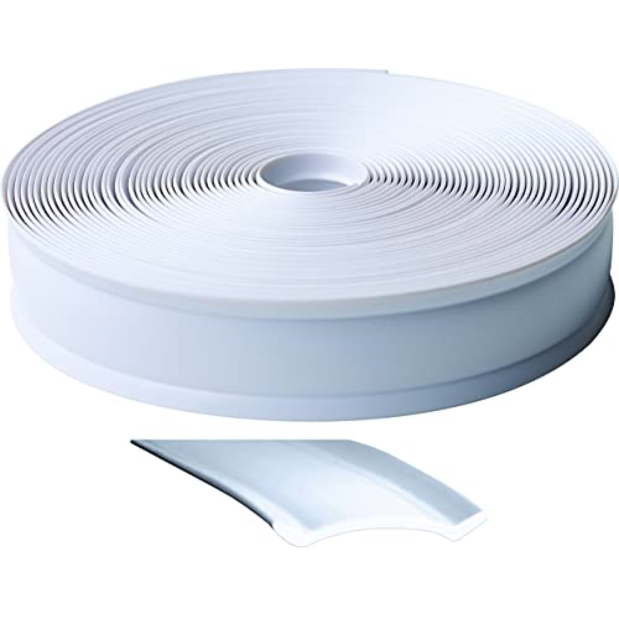 Rv Designer E330, Narrow Vinyl Insert Trim, 3/4 Inch Wide, 25 Foot Roll, White
