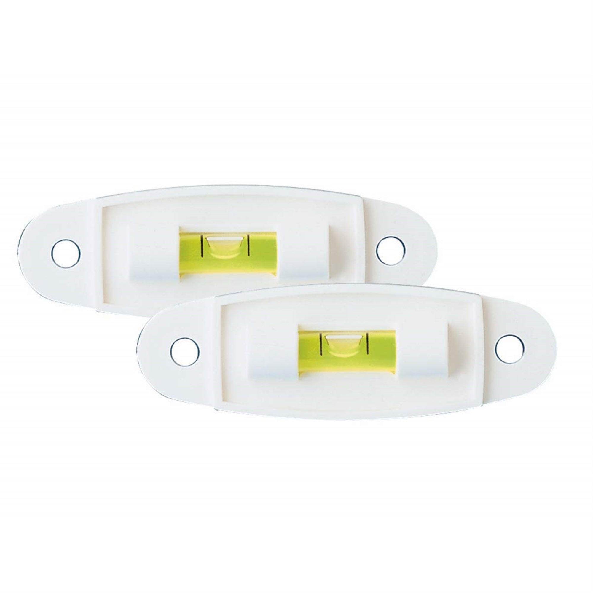Rv Designer E409, Screw On Bubble Level, 2-1/2 Inch X 3/4 Inch, Screws Included, 2 Per Pack, Exterior Hardware