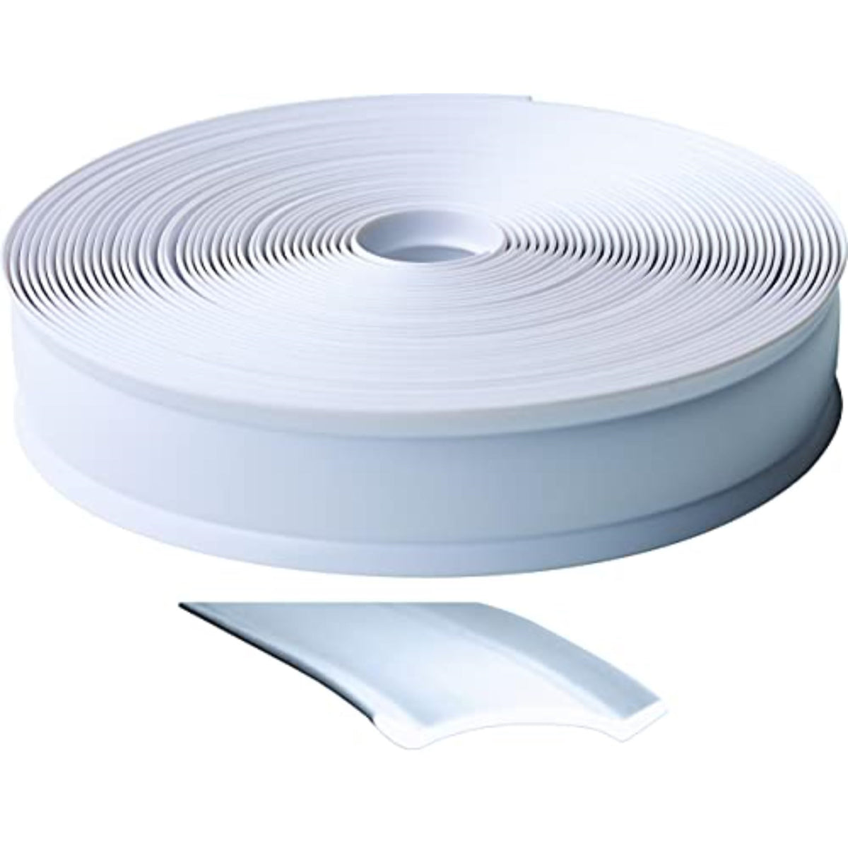 Rv Designer E461, Heavy Duty Vinyl Insert Trim, 1 Inch Wide, 100 Foot Roll, White