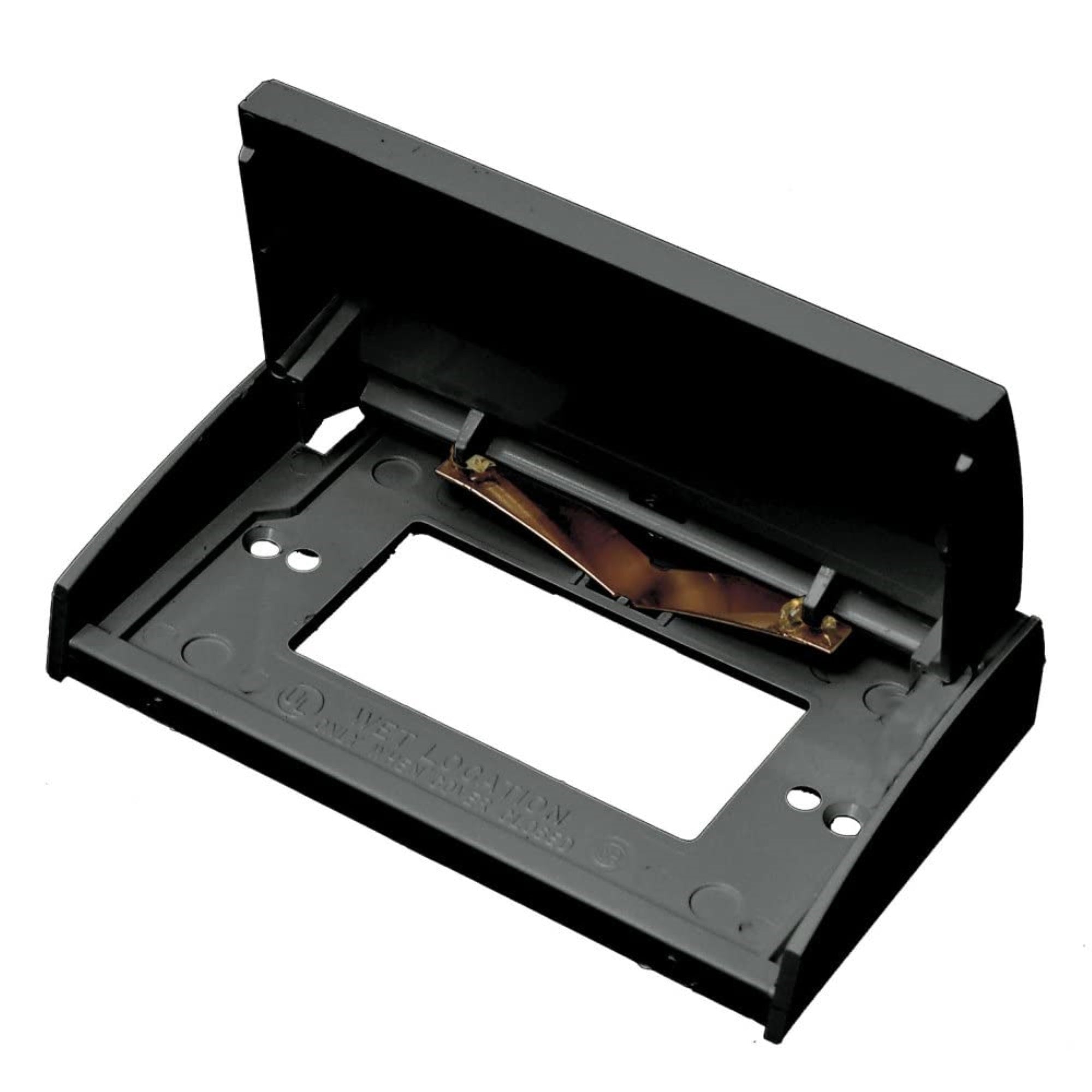 Rv Designer E466, Weatherproof Gfci Outlet Cover, Black