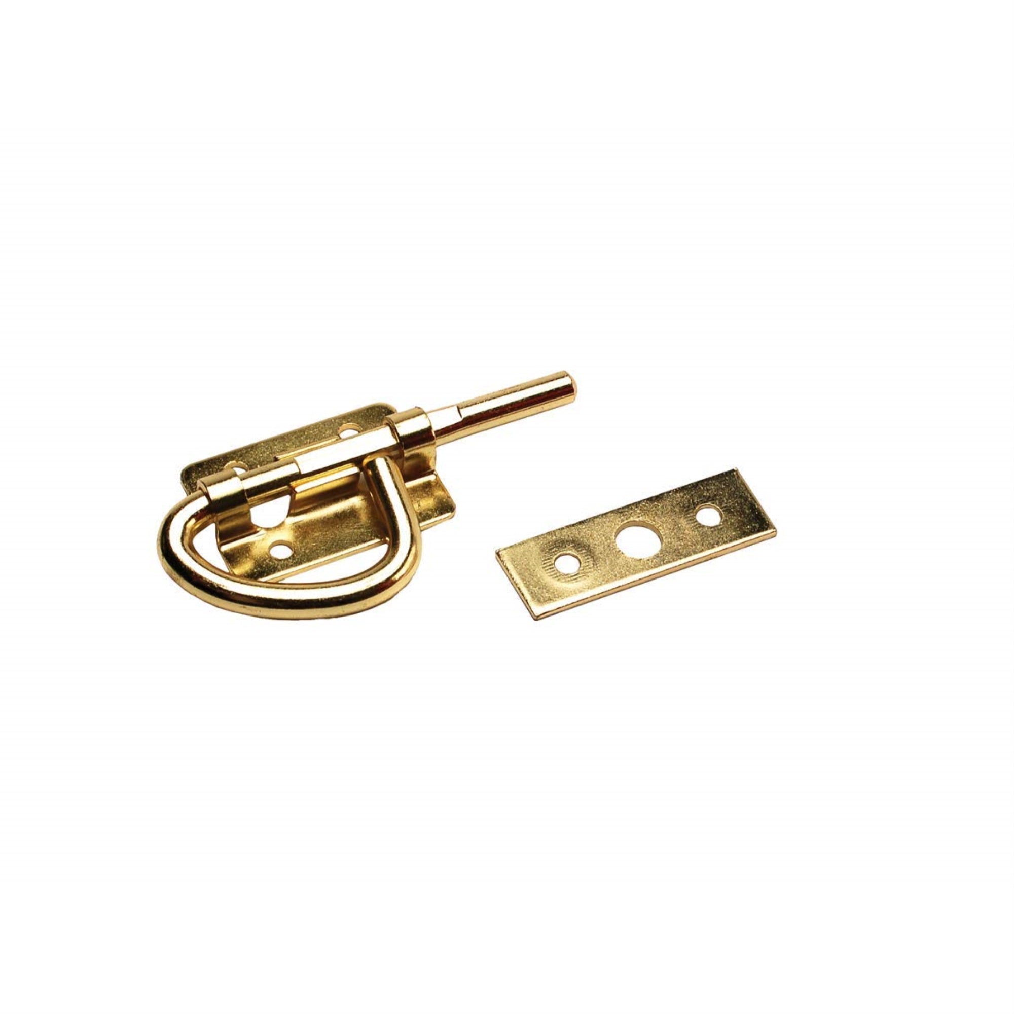 Rv Designer H509, Bunk Latch, Brass Finsh, 3-1/2 Inch, Interior Hardware