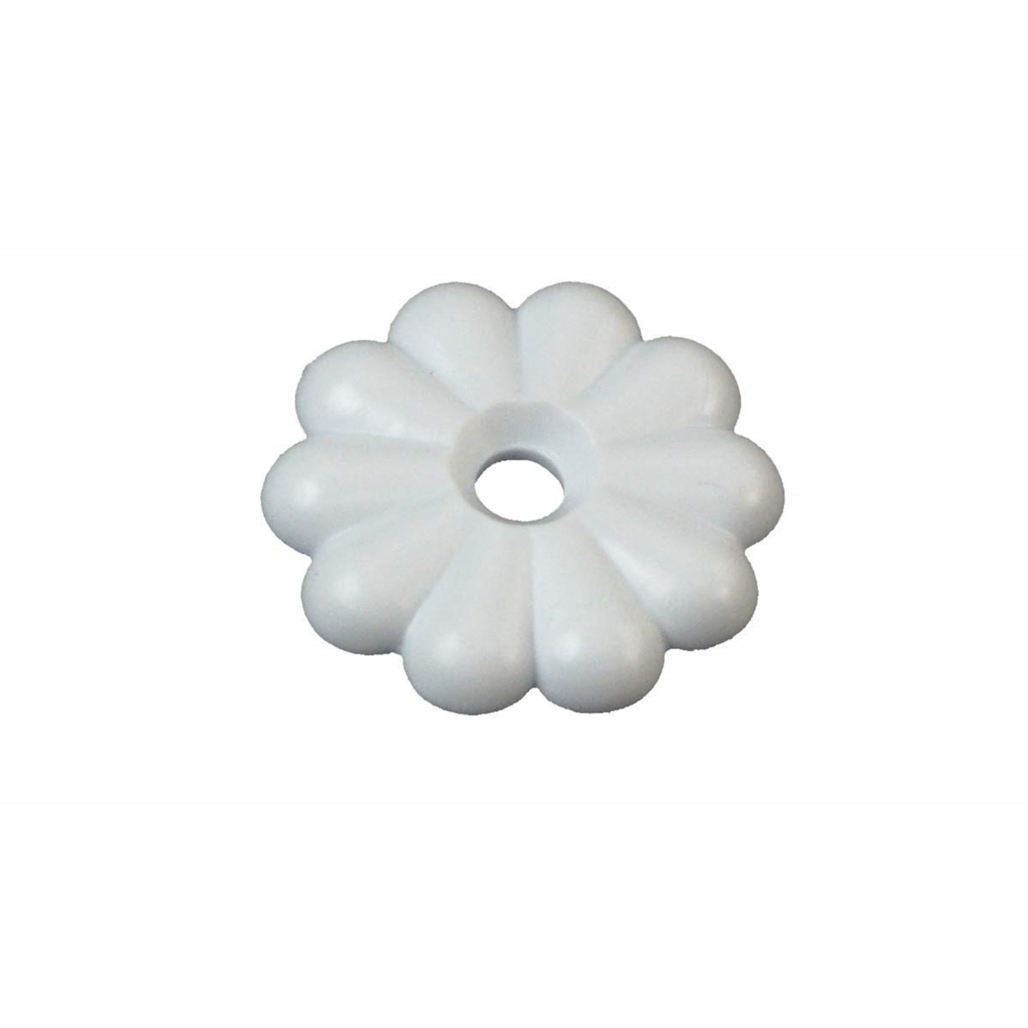 Rv Designer H613, Rosette Washers With #6 Screws, White, Interior Hardware, Small, 14 Per Pack