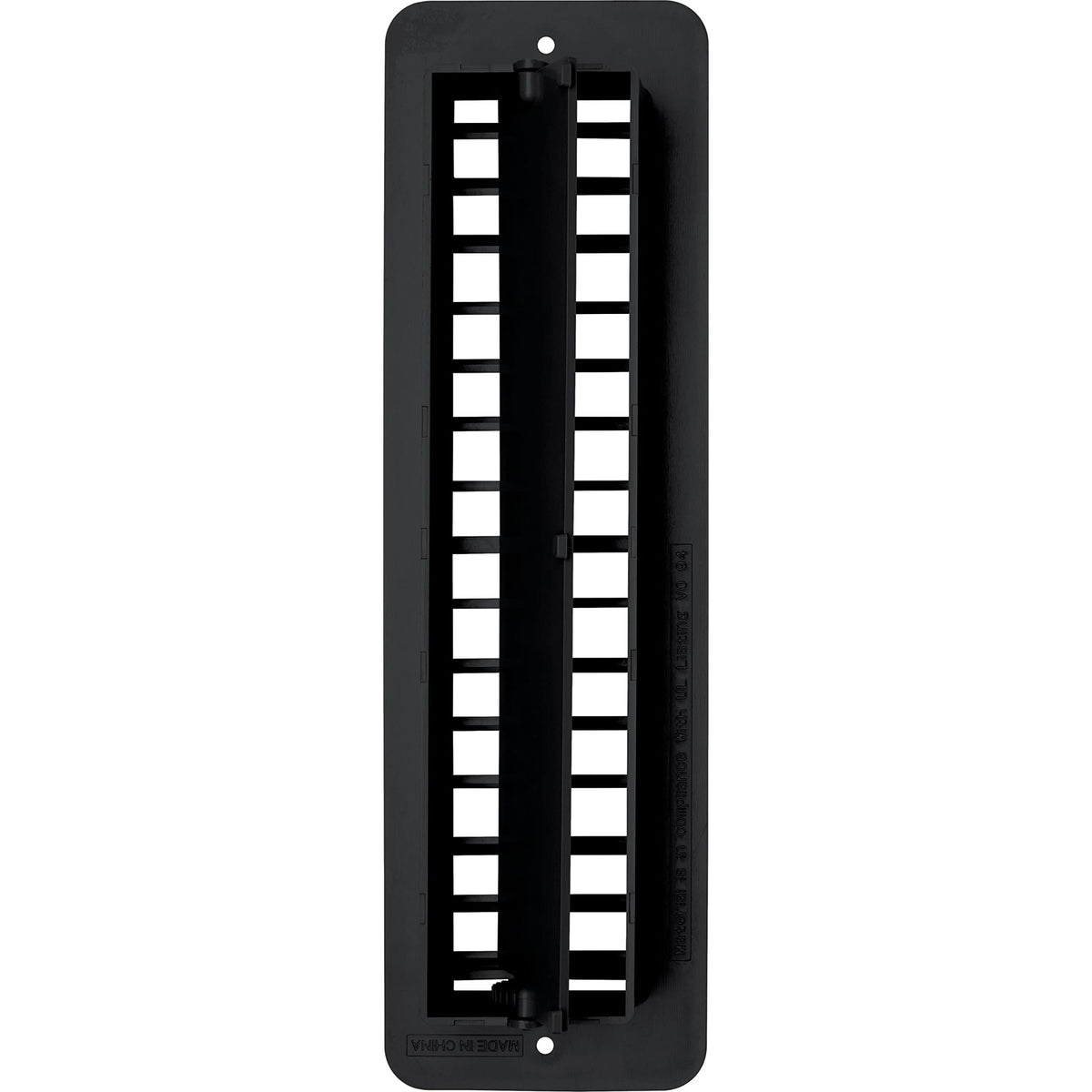 Rv Designer H841 Plastic, Black, Damper Rv Vent Register – Virventures