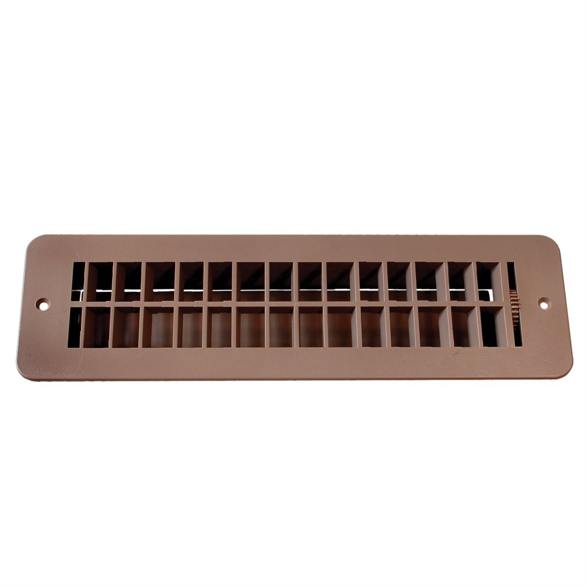 Rv Designer H860, Plastic Floor Register With Damper, 12 Inch X 3-1/2 Inch, Tan, Interior Hardware