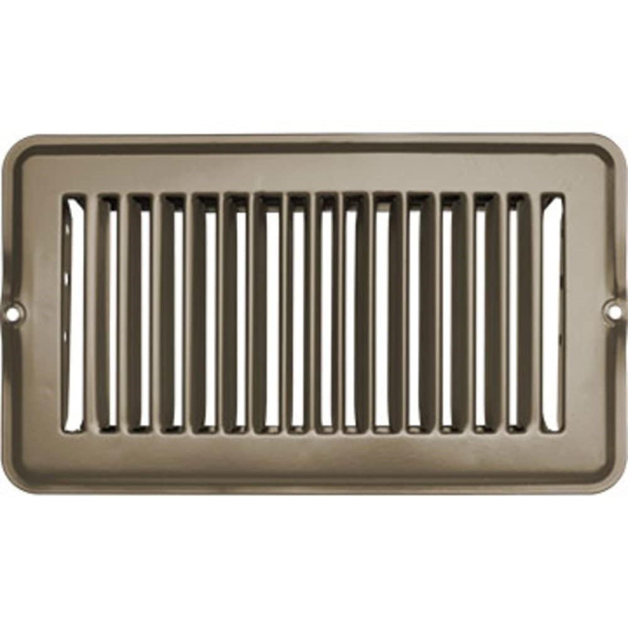 Rv Designer H872, Metal Floor Register, Undampered, 7.5 Inch X 3.75 Inch, Tan, Interior Hardware