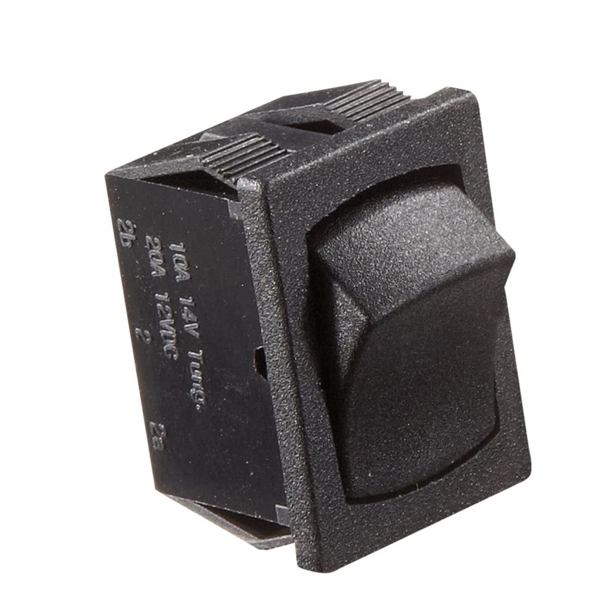 Rv Designer S431, Rocker Switch, 10 Amp, On / Off, Spst, Black, Dc Electrical